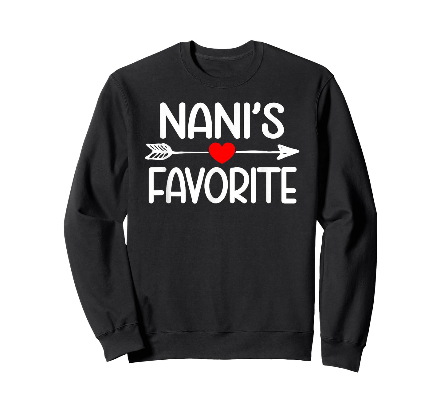 Nani's Favorite Grandchild Youth Grandson Granddaughter T-Shirt