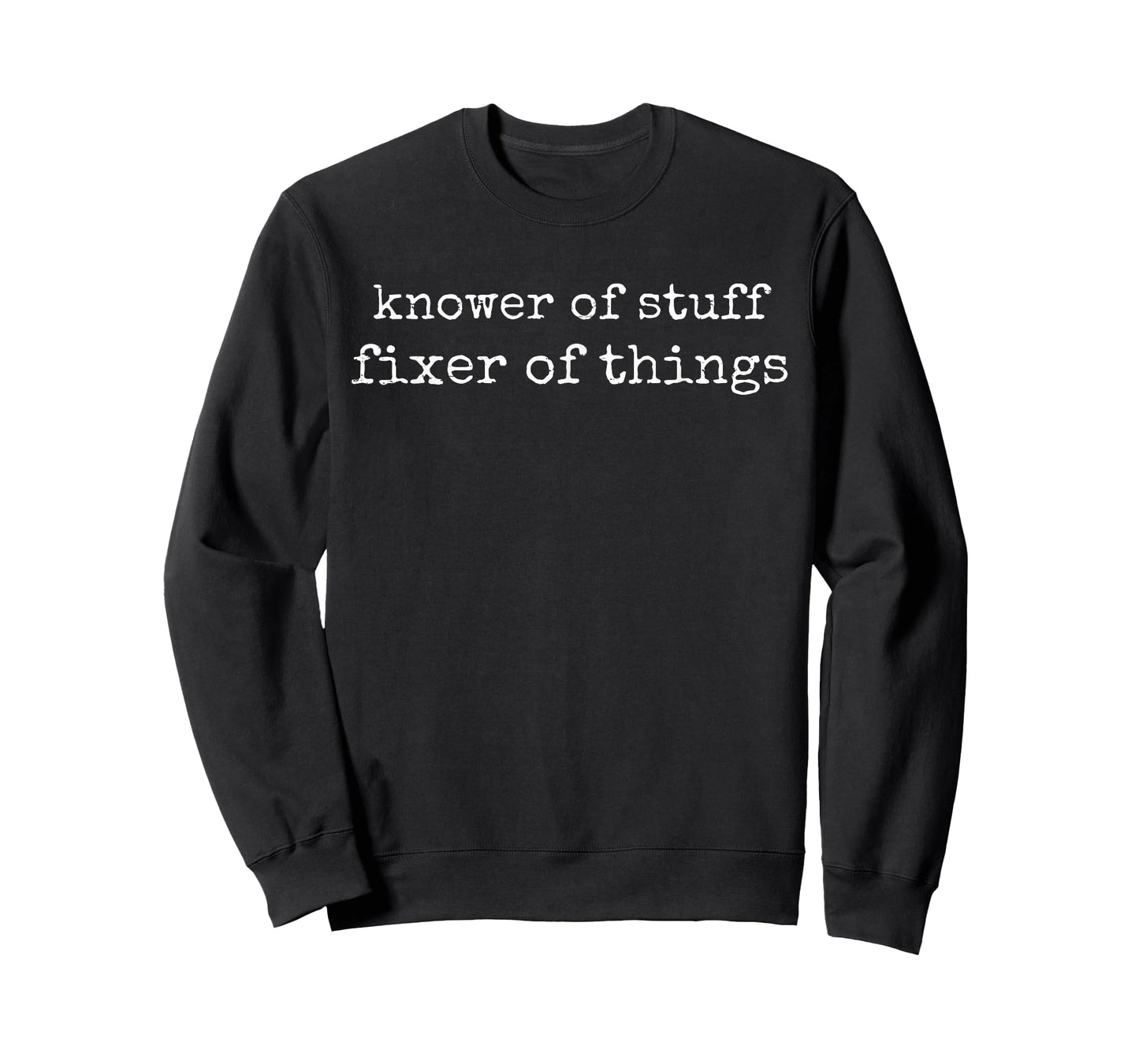 Vintage Retro Knower of Stuff Fixer of Things Funny T-Shirt