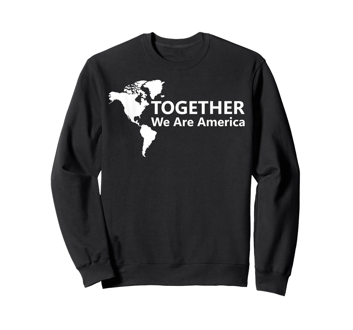 Together We are America Americas Map T-Shirt