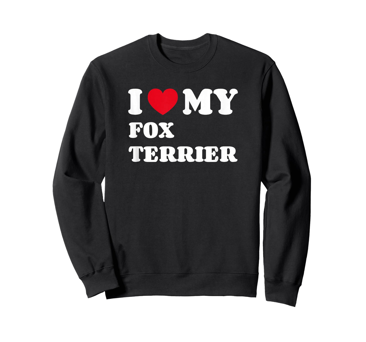 Fox Terriers Foxterriers I Love My Fox Terrier Foxterrier T-Shirt