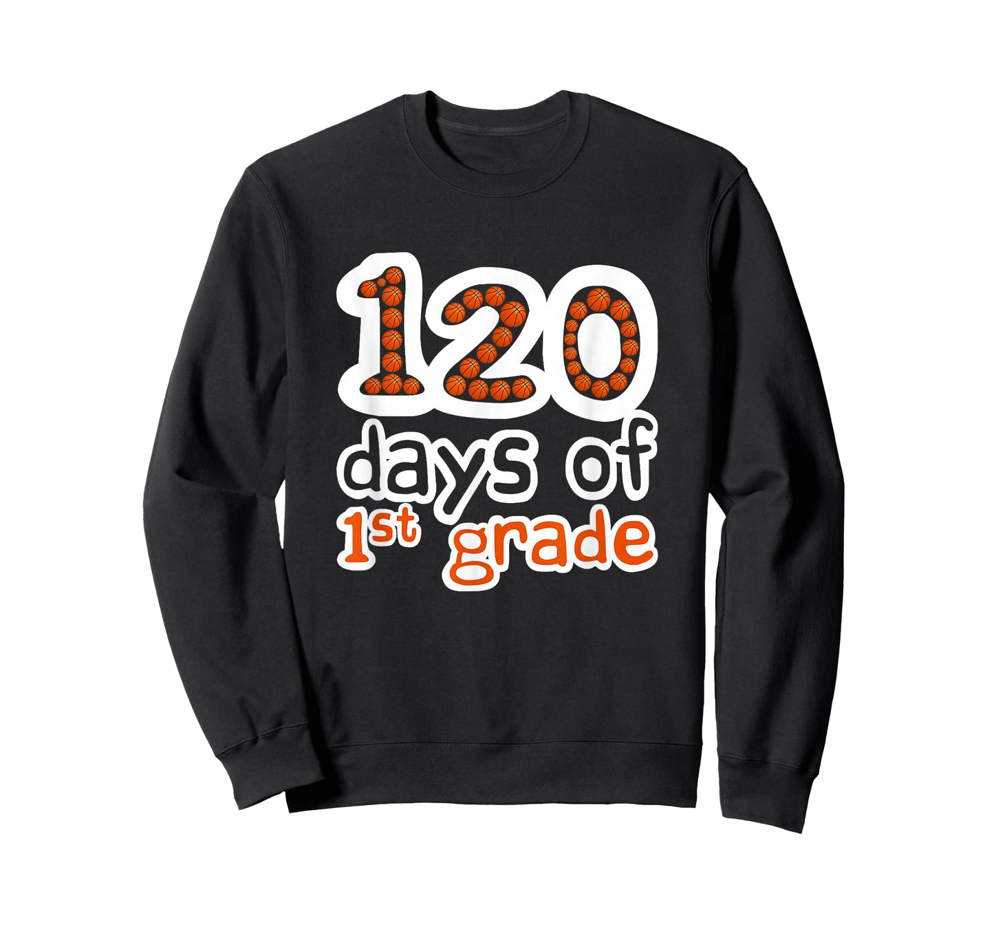 120 Days of 1st Grade Basketball Sport 120th Day of School T-Shirt