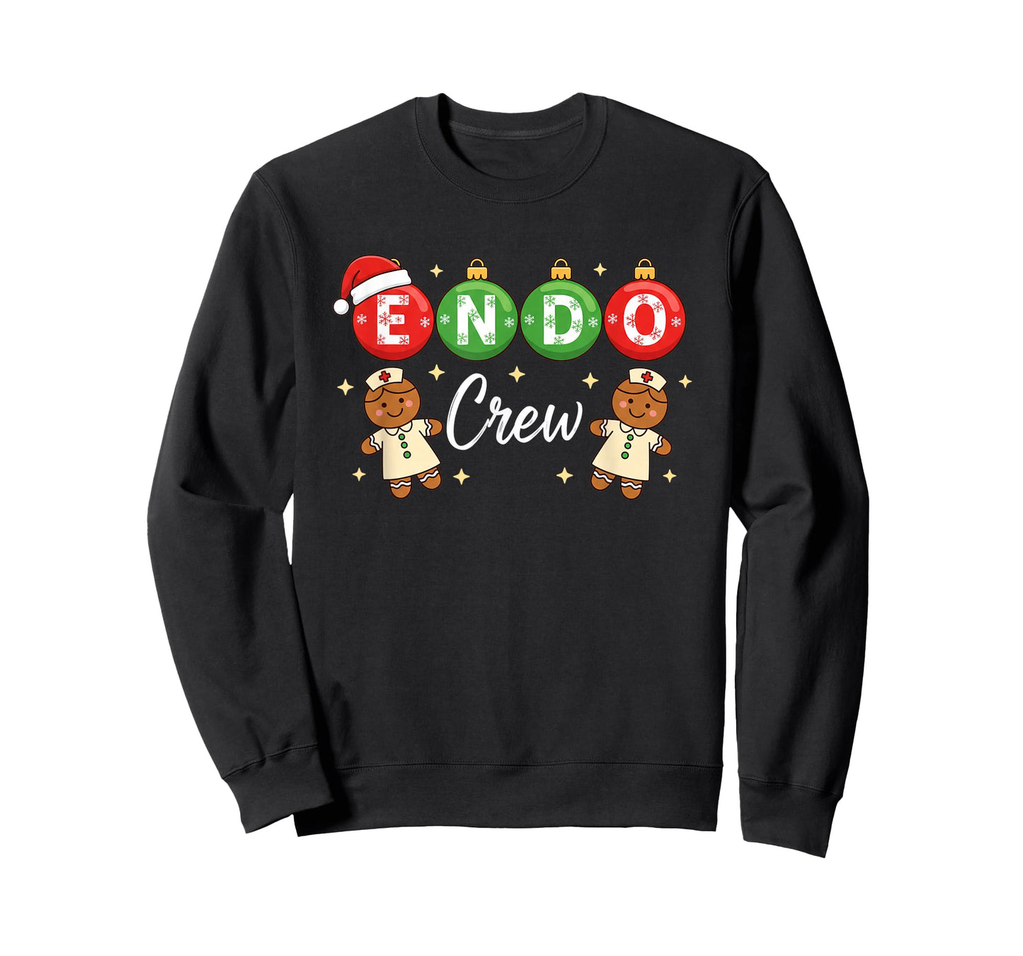 Penguin Endo Crew Christmas Endoscopy Nurse GI Colonoscopy T-Shirt