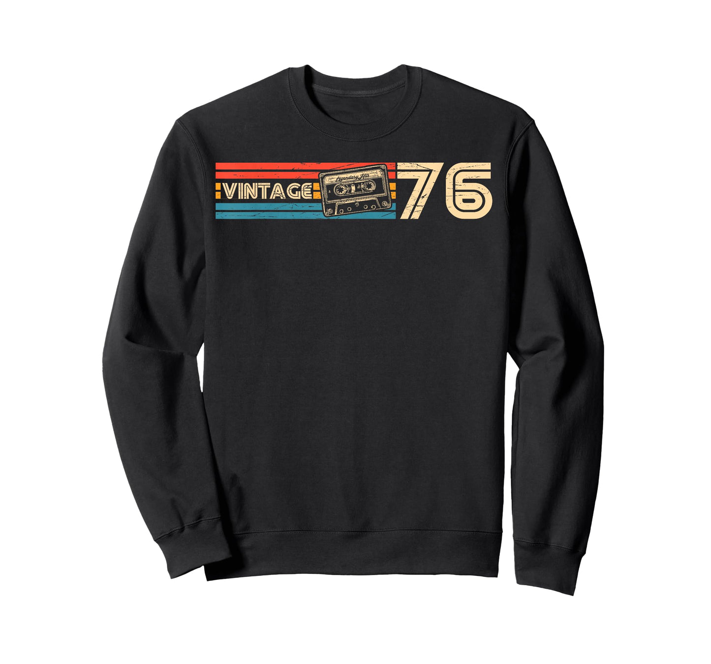 50th Birthday Retro Vintage 1976 Men Women T-Shirt