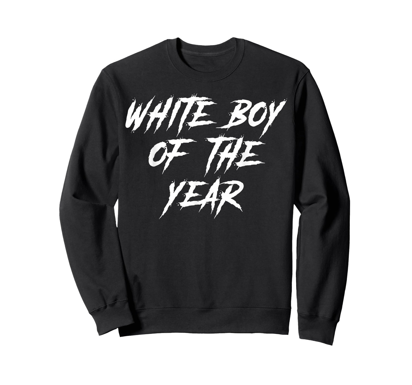 White Boy of The Year for Men Boys Kids Funny Graphic T-Shirt