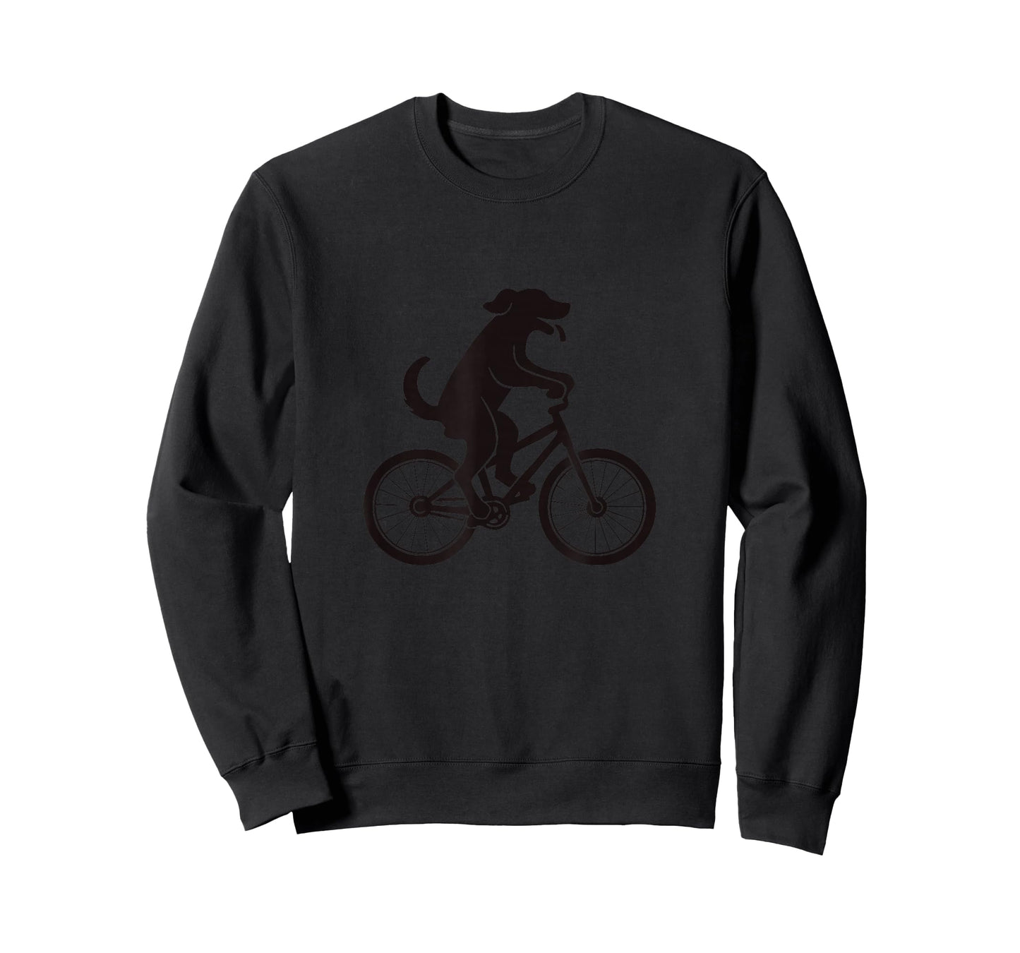 Dog Riding Bicycle Funny Cycling Lover Men Women Kids T-Shirt