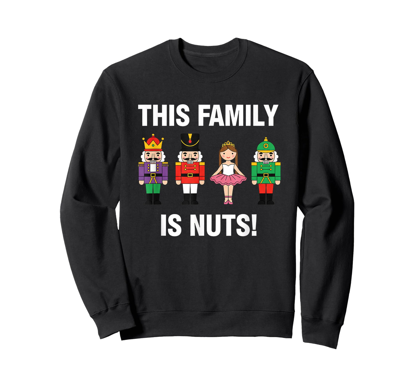 Christmas This Family is Nuts Nutcracker Family Funny Xmas T-Shirt