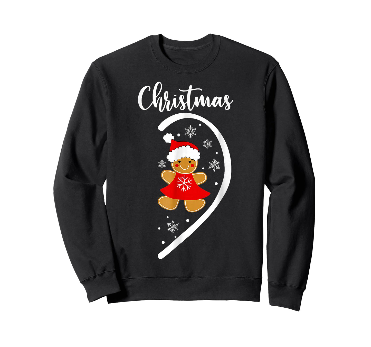 Merry Christmas Gingerbread Couple Christmas Pajama Matching T-Shirt