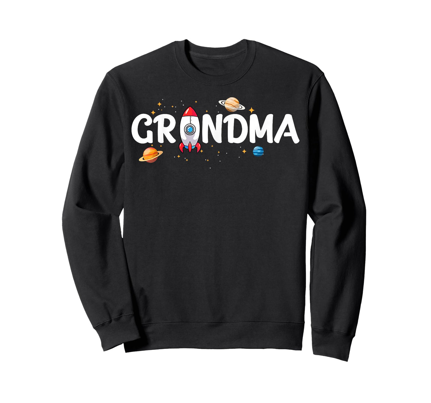 Grandma of The Birthday Boy Astronaut 1st Birthday Family T-Shirt