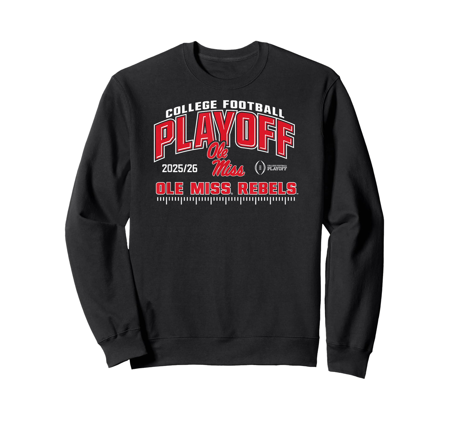 Ole Miss Rebels College Football Playoff CFP 2025-26 Navy T-Shirt