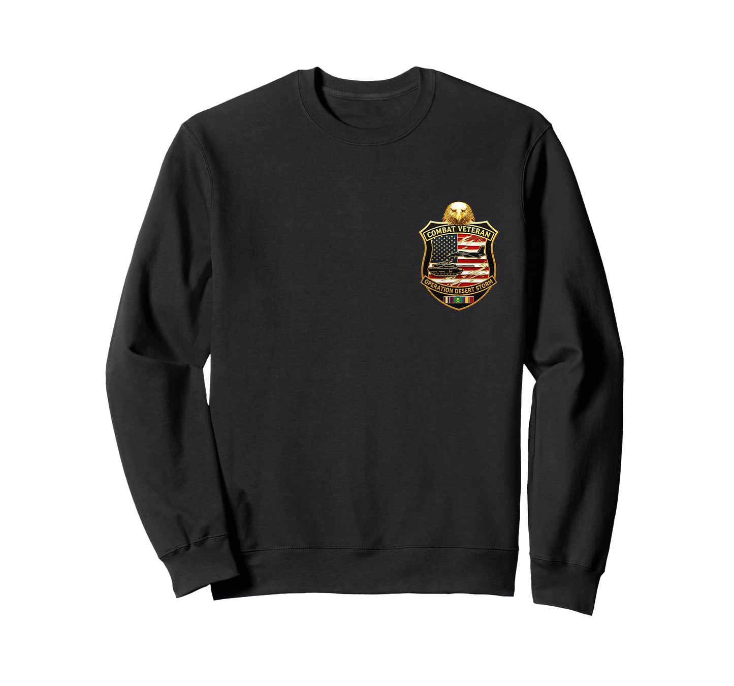 Combat Veteran Operation Desert Storm Patriotic Veteran T-Shirt