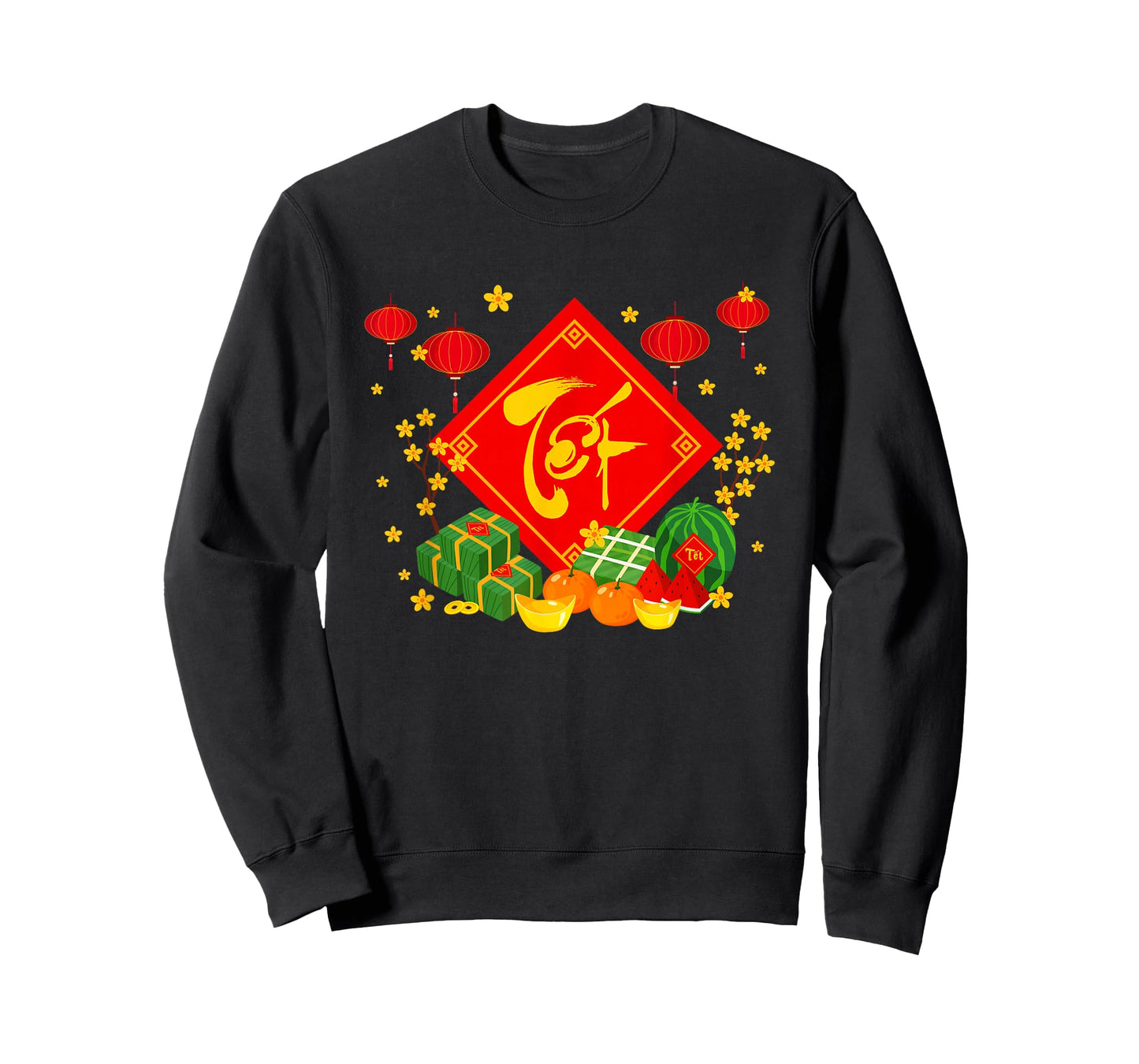 TET Holiday Traditional Vietnamese New Year Decoration T-Shirt