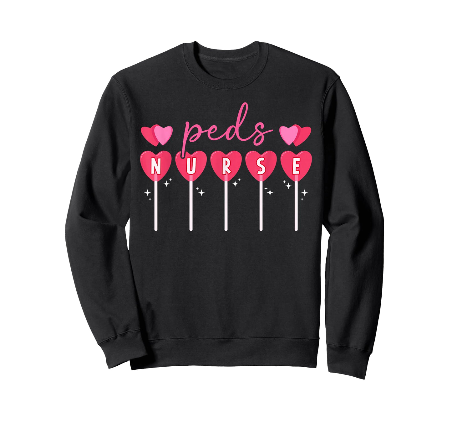 Peds Nurse Valentine Pediatric Nurse Valentines Day T-Shirt