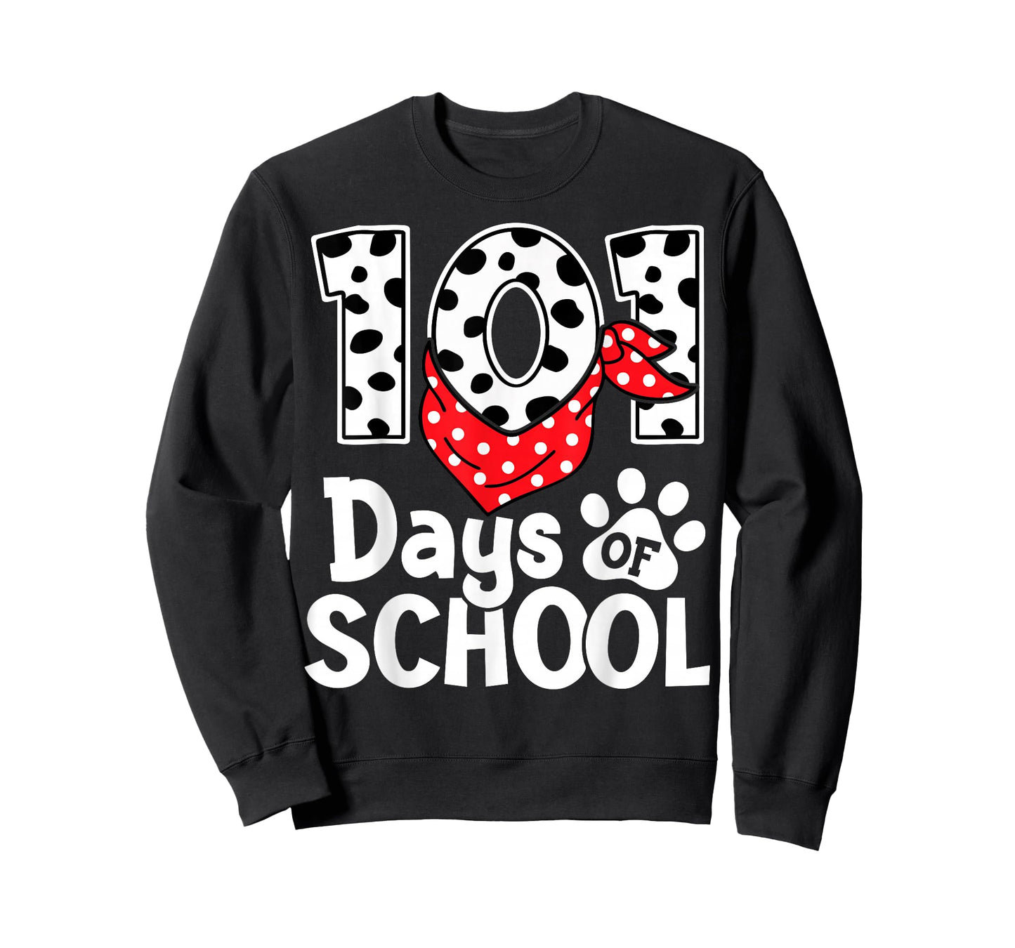 100 Days of School Dalmatian Dog Teachers Boys Girls Kids T-Shirt