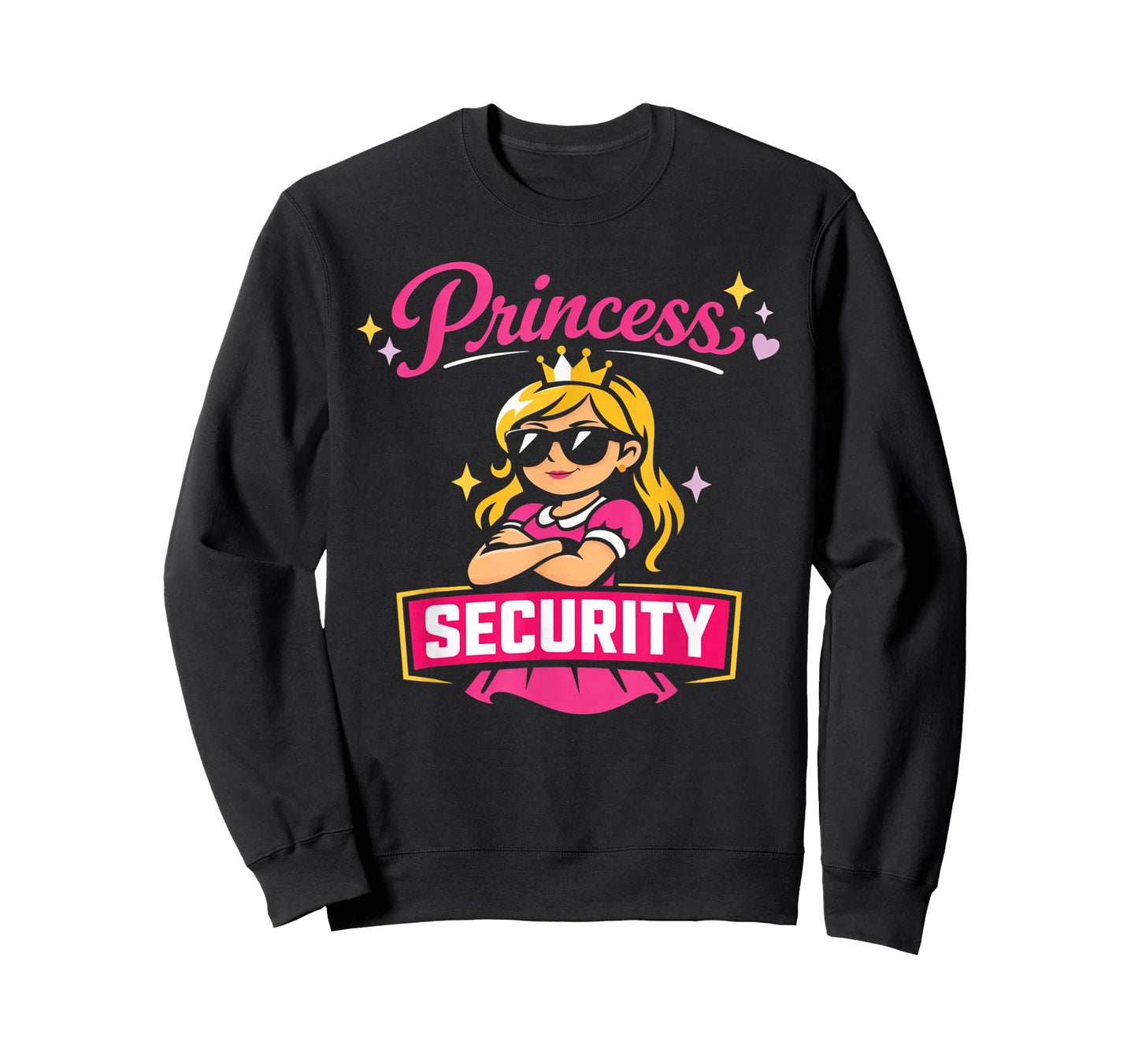 Princess Security Protection Birthday Party Funny Man Woman T-Shirt