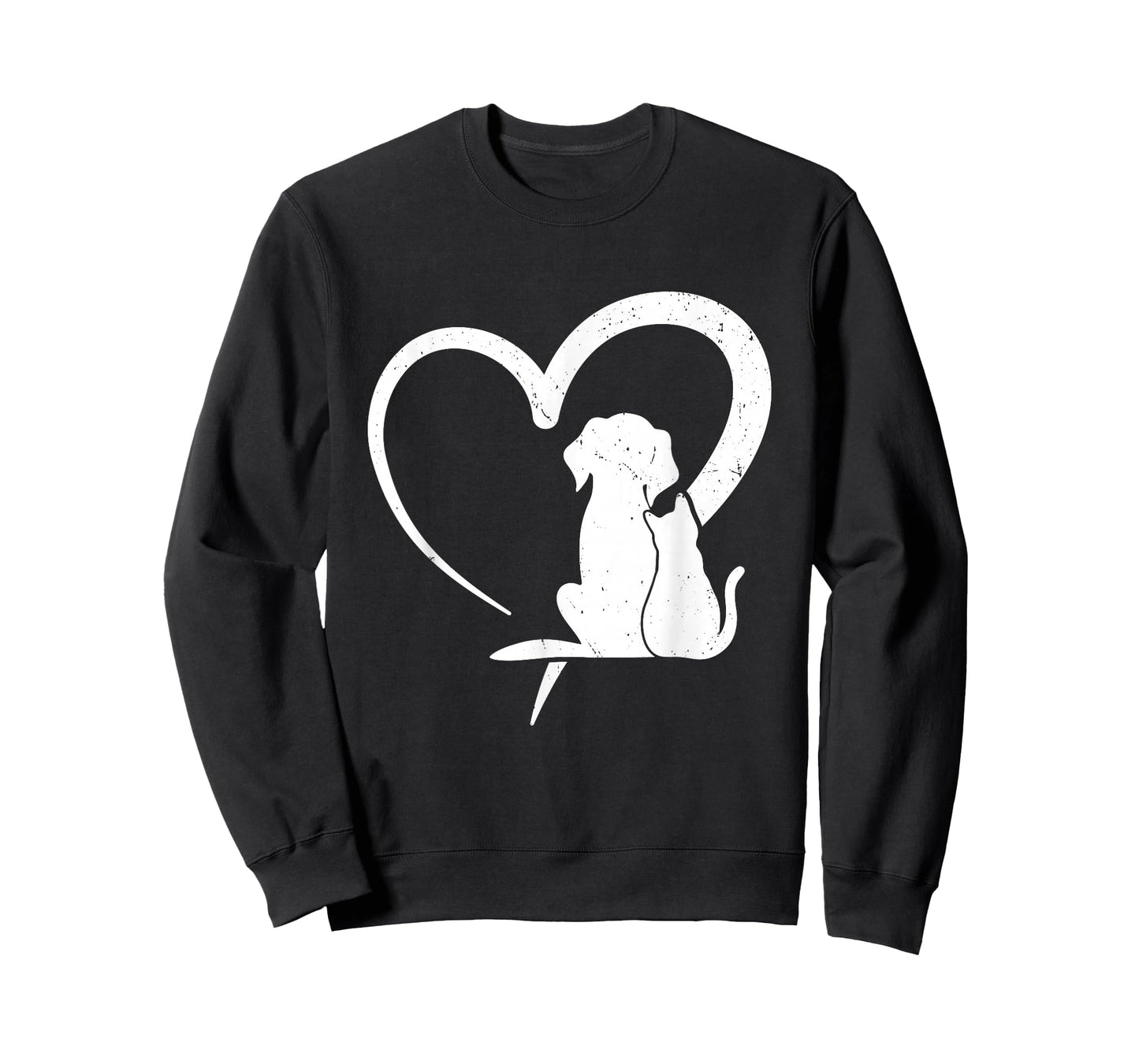 Dog Cat Heart T-Shirt