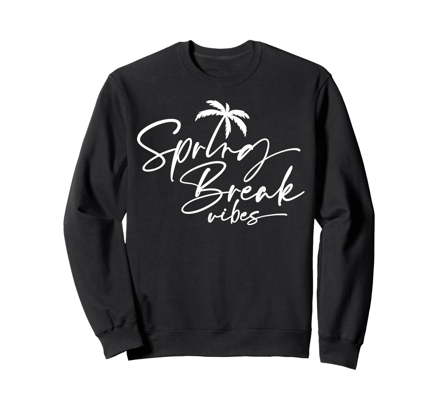 Spring Break Vibes Palm Tree Graduate Class Vacation Design T-Shirt