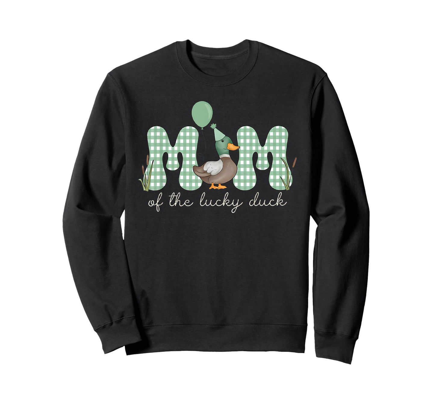 Mom & Dad of The Lucky Duck 1St Birthday Mommy and Me Duck T-Shirt