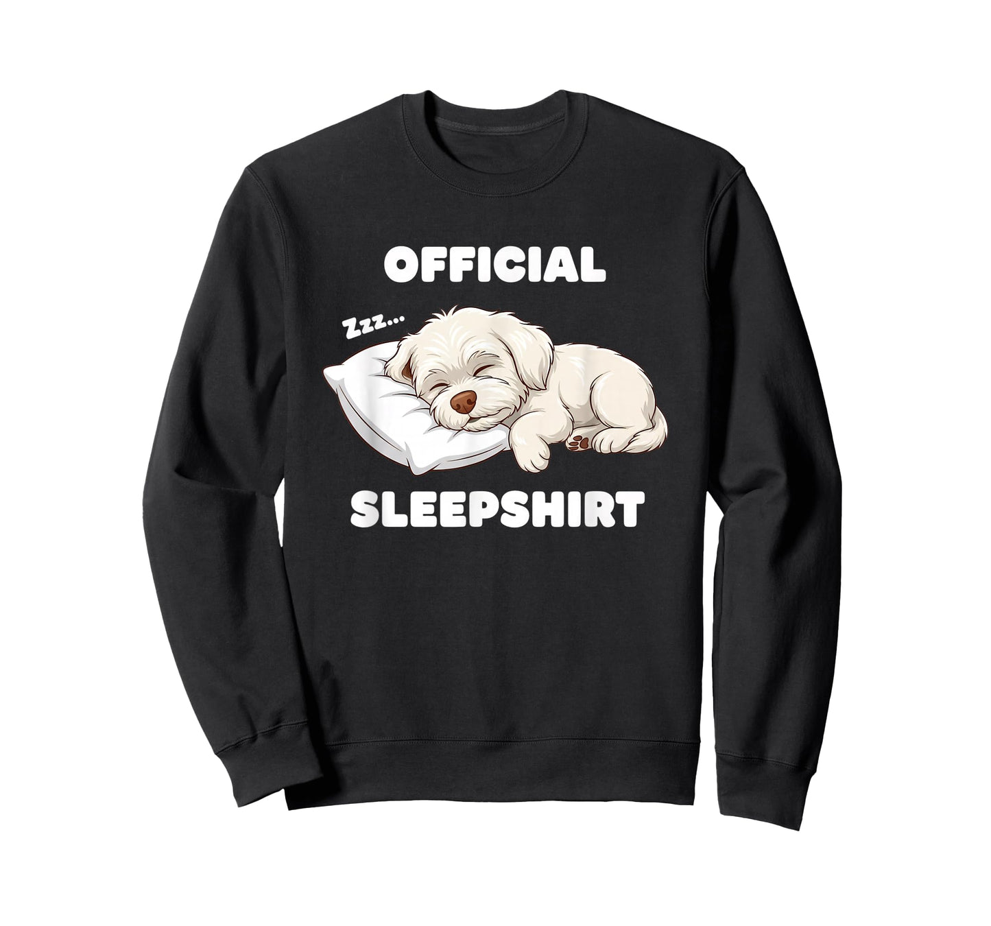 Dog Official Sleepshirt Sleeping Puppy Design for Dog Lovers T-Shirt