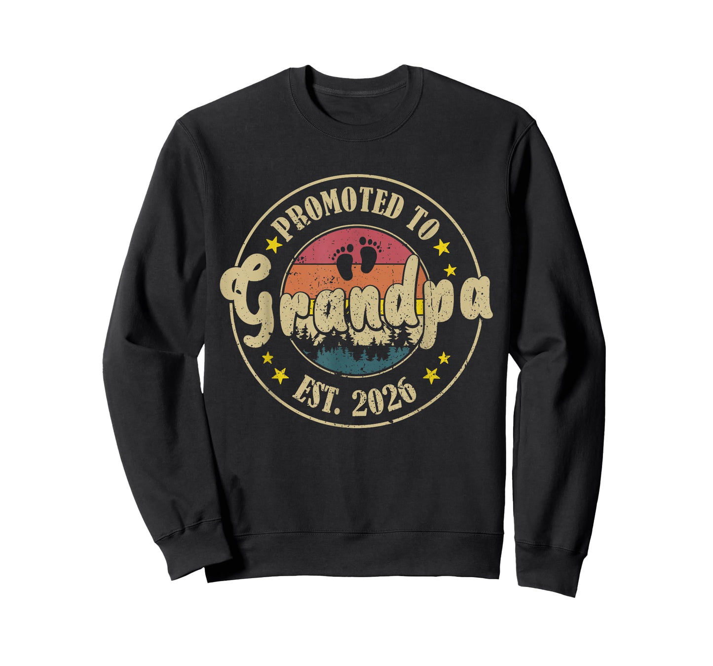 Promoted to Grandpa Est. 2026 New Grandpa Est. 2026 T-Shirt