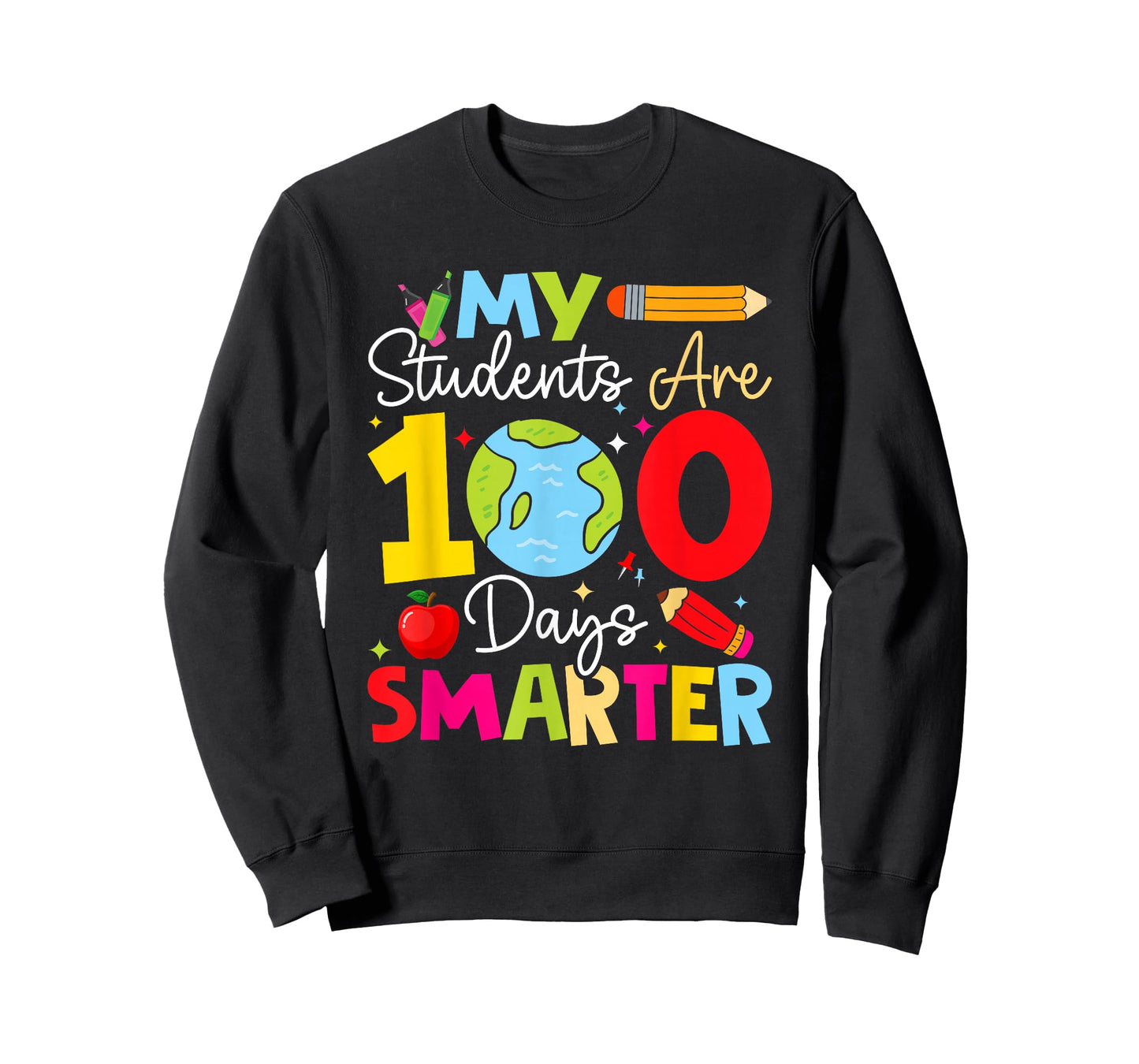 100th Day of School My Students are 100 Days Smarter Teacher T-Shirt