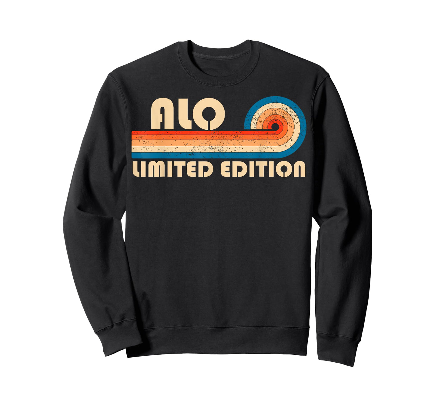 ALO Surname Retro Vintage 80s 90s Birthday Reunion T-Shirt