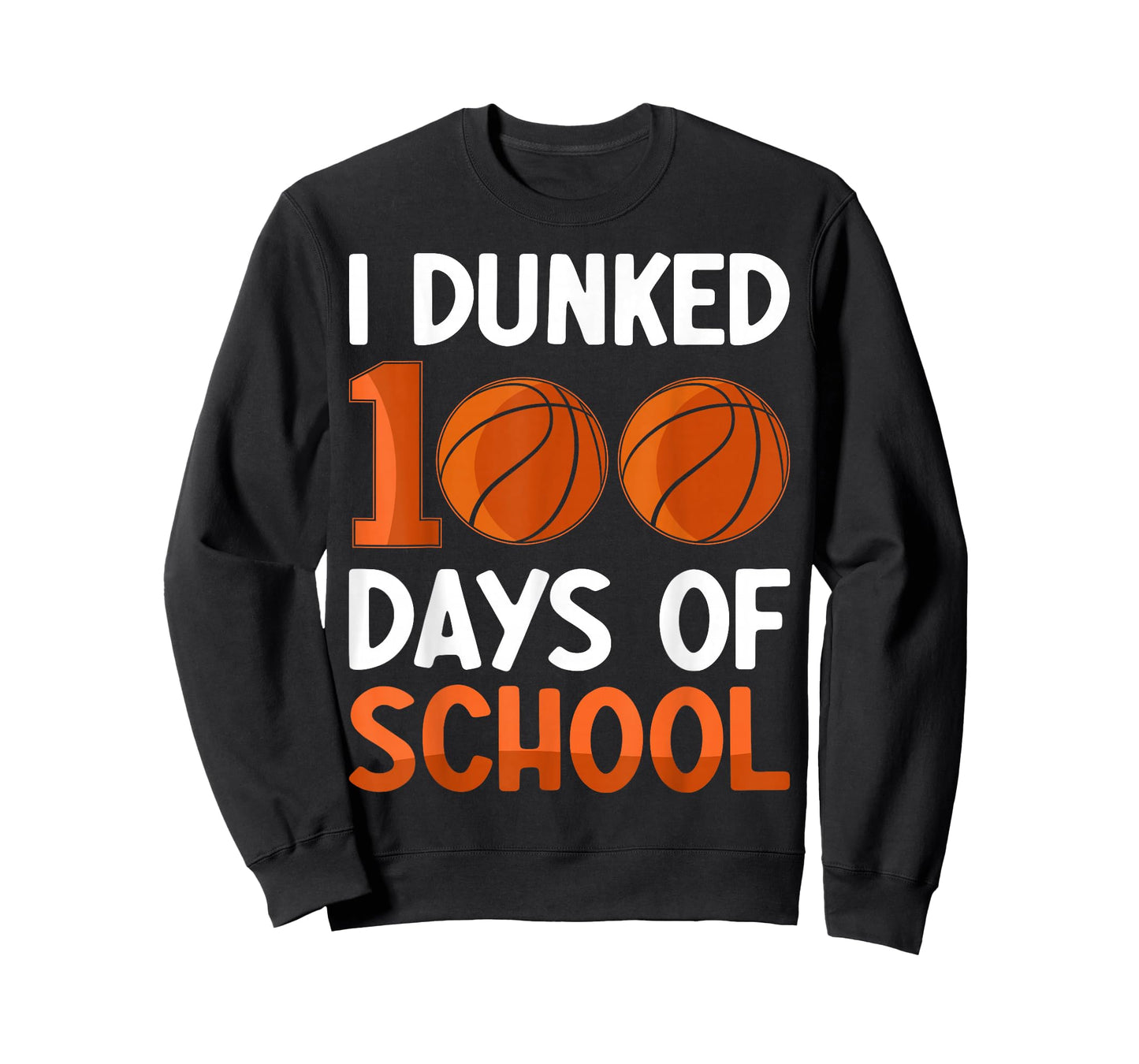 School Basketball Teacher Basketball 100 Day of School Kids T-Shirt