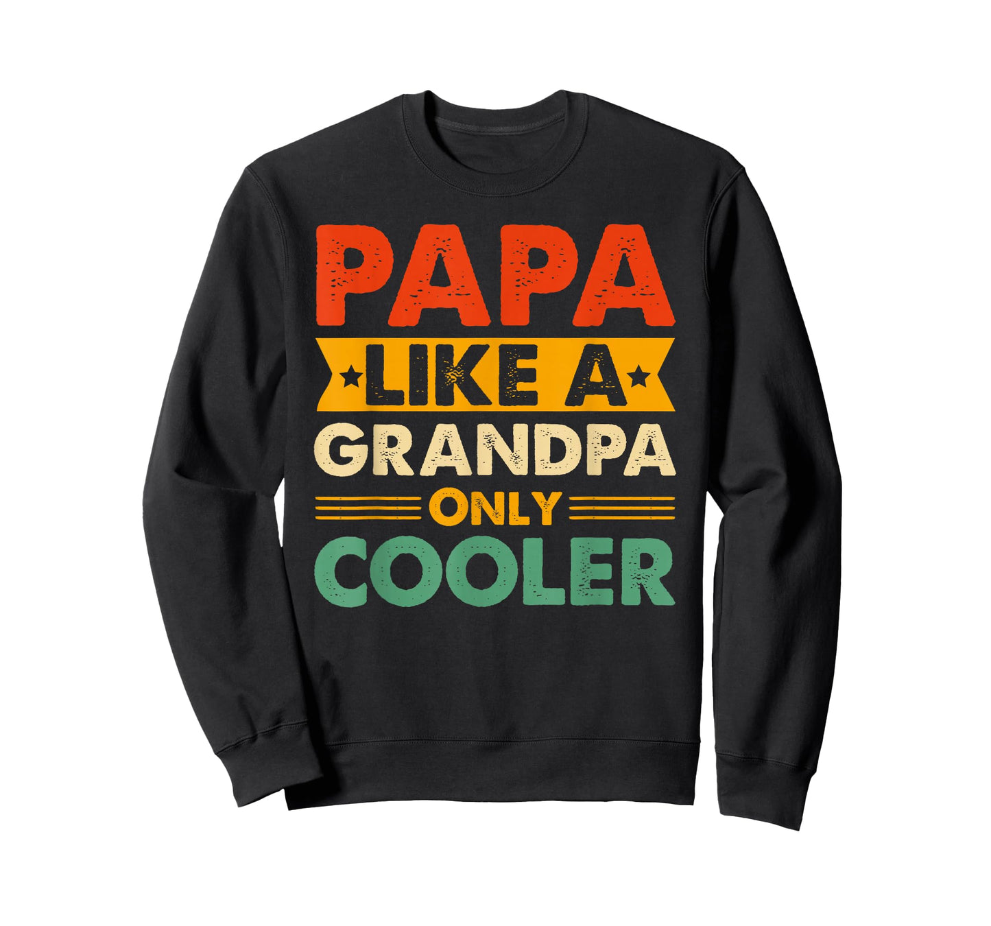 Funny Papa Art for Grandpa from Grandkids Father's Day Papa T-Shirt