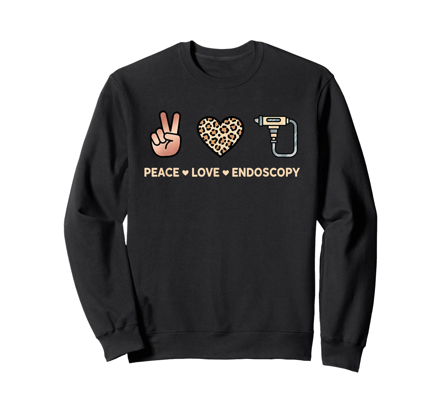Nurse Peace Love Endoscopy T-Shirt