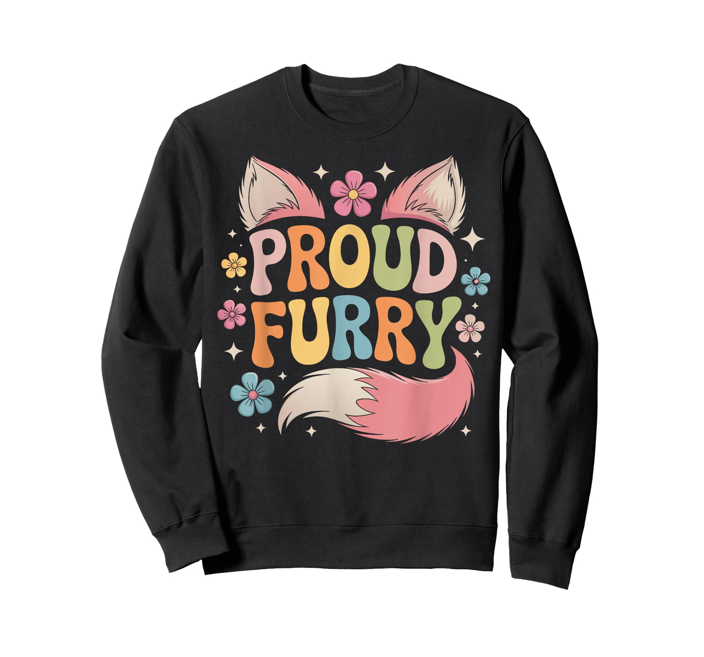 Retro Furry Fandom LGBTQ+ Proud Fursonas Cosplay Convention T-Shirt