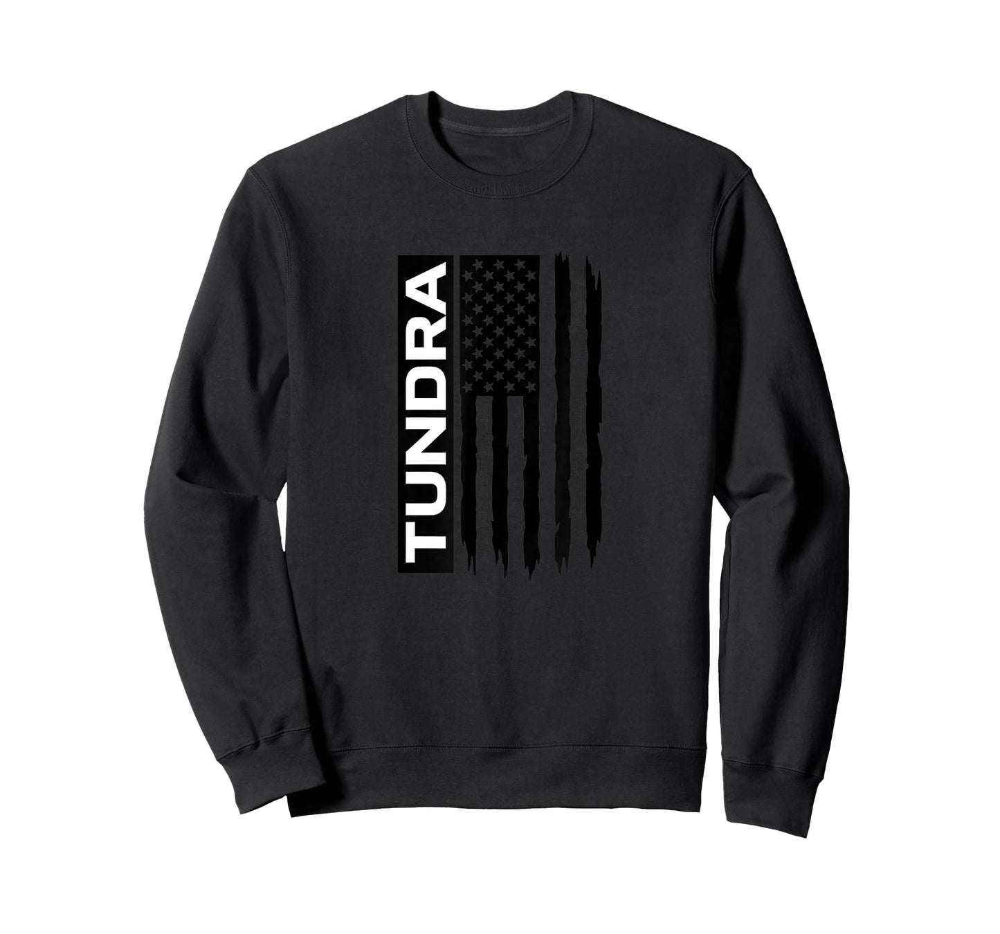 USA Tundra Vertical Flag - Rugged Stars & Stripes Patriotic T-Shirt