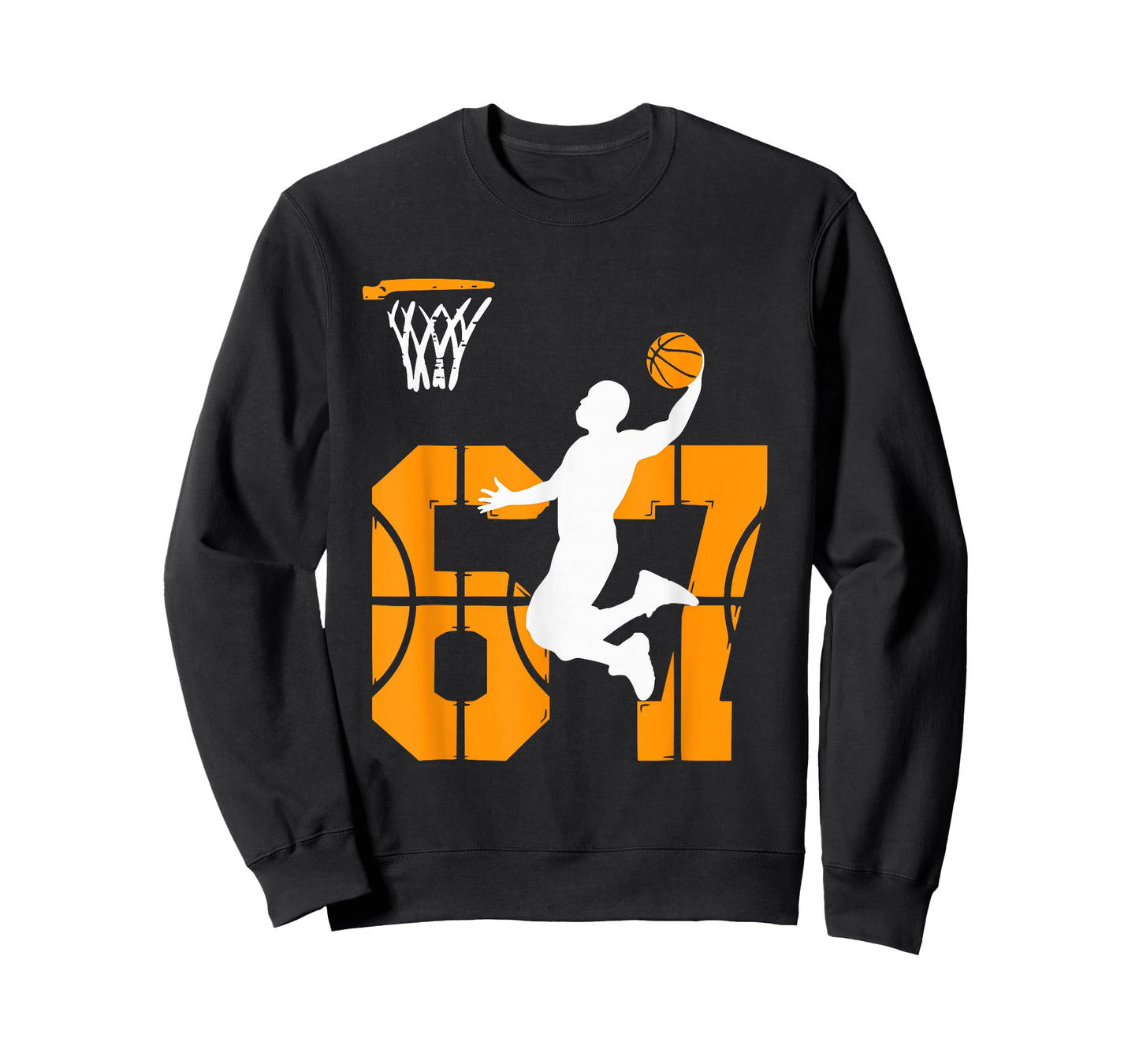 Funny 67 Basketball Meme Dunk Position Game Trendy T-Shirt