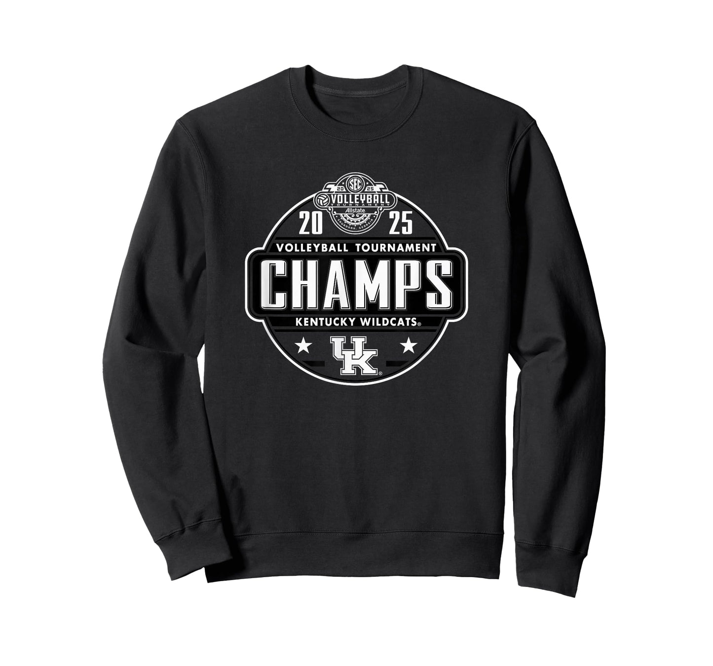 Kentucky Wildcats SEC Champs 2025 Volleyball T-Shirt