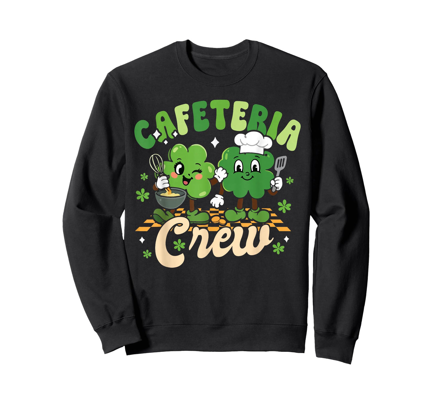 Cafeteria Crew Cafeteria Squad St Patricks Day Shamrock T-Shirt