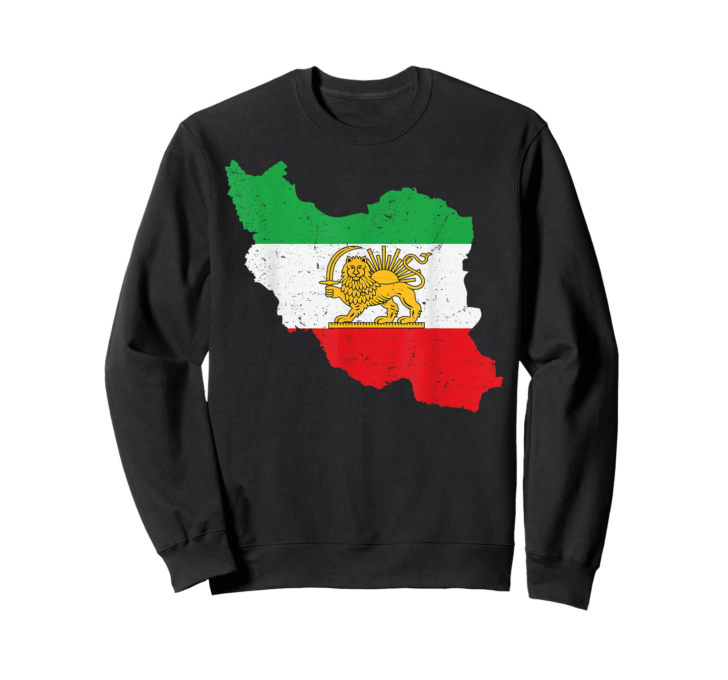 Shir o Khorshid Lion and Sun Iran Flag Persia Men Women Kids T-Shirt