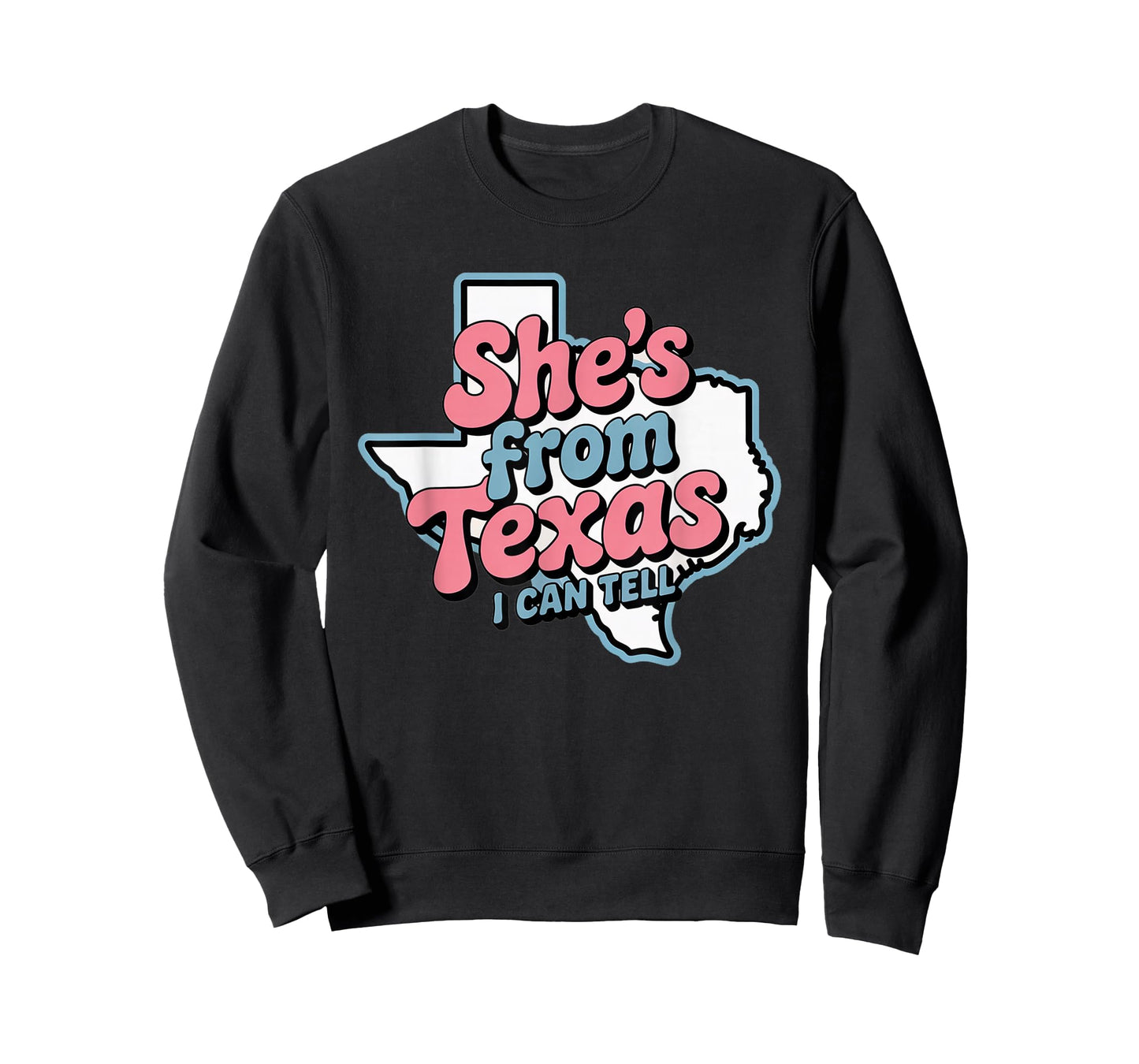 She's from Texas I Can Tell Retro Vintage Texas Girl T-Shirt