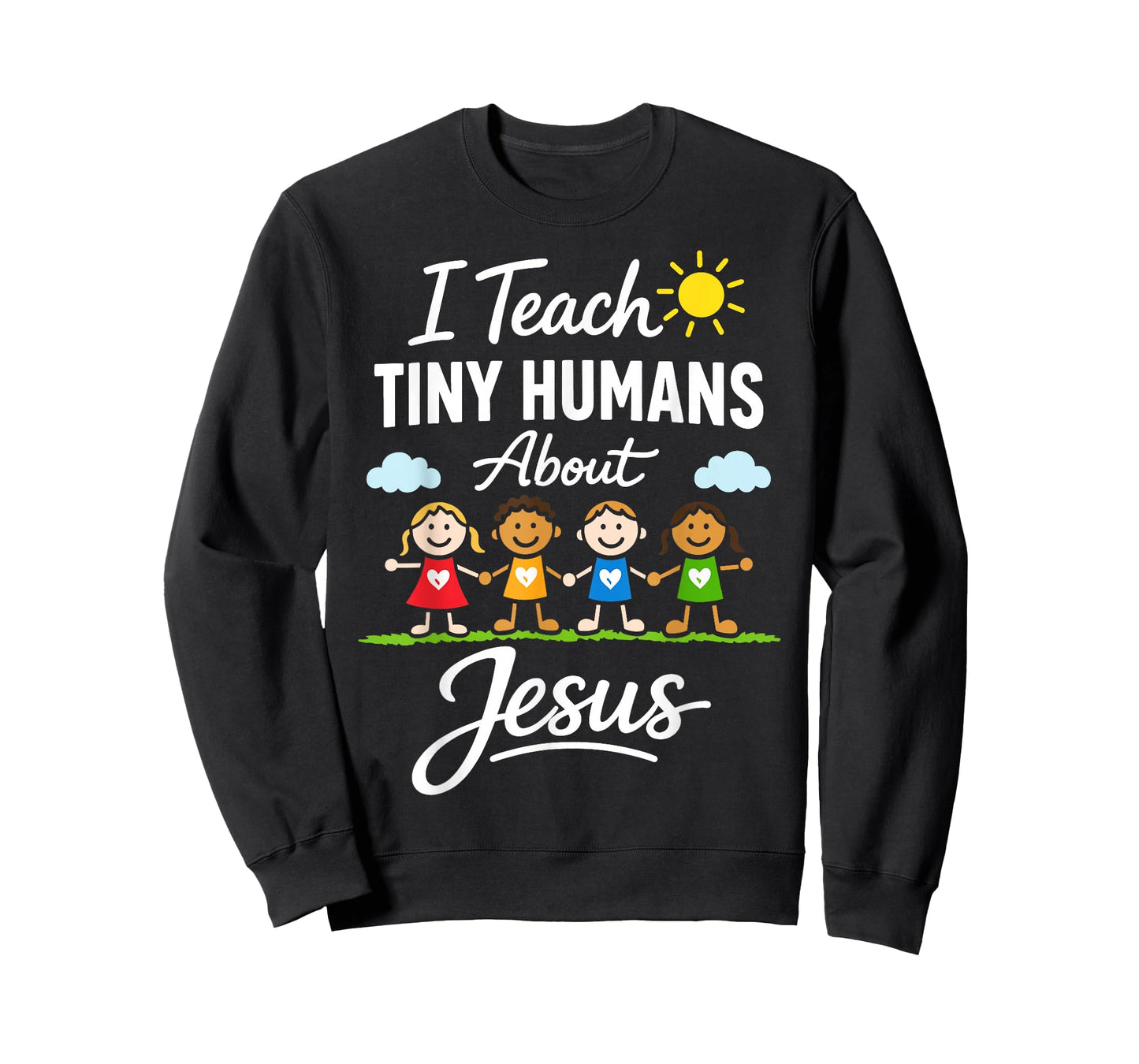 I Teach Tiny Humans About Jesus | Religious Education Tutor T-Shirt