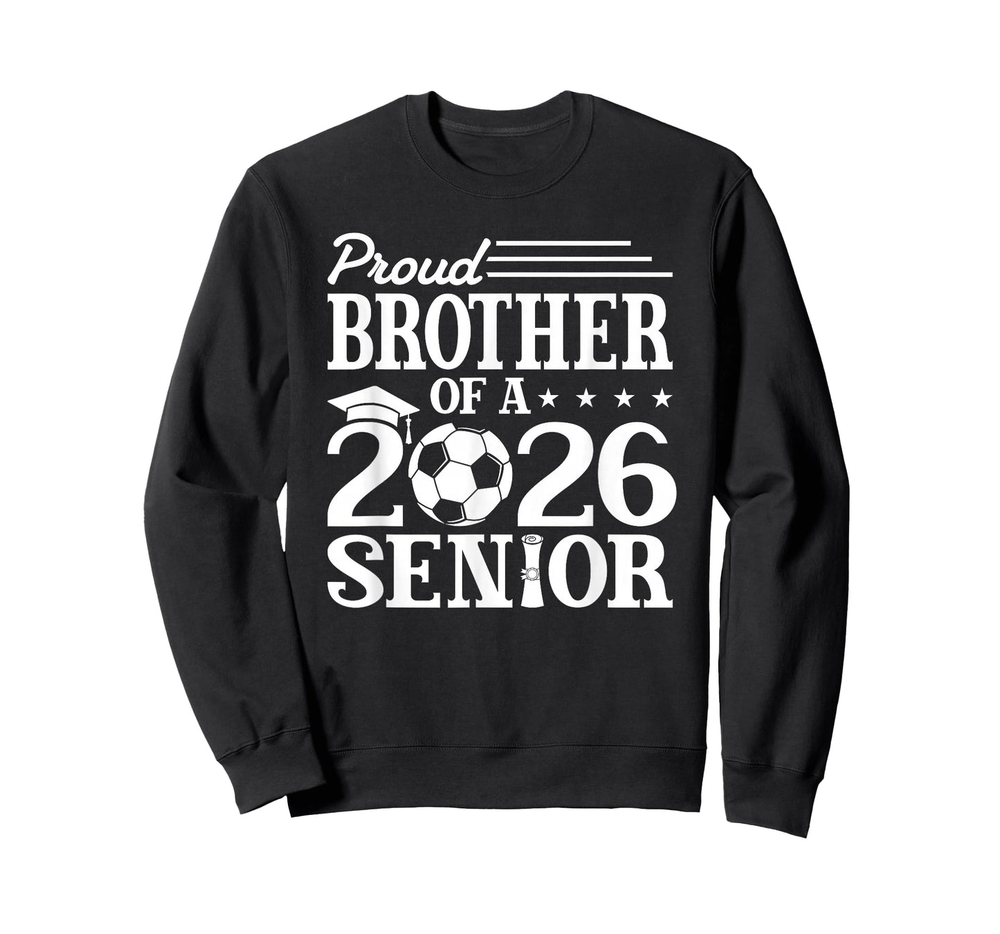 Proud Brother of A 2026 Senior Soccer Graduate T-Shirt
