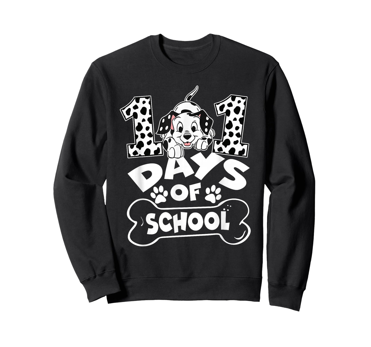Happy 101 Days School Cute Dog 100 Days Smarter Student Kids T-Shirt