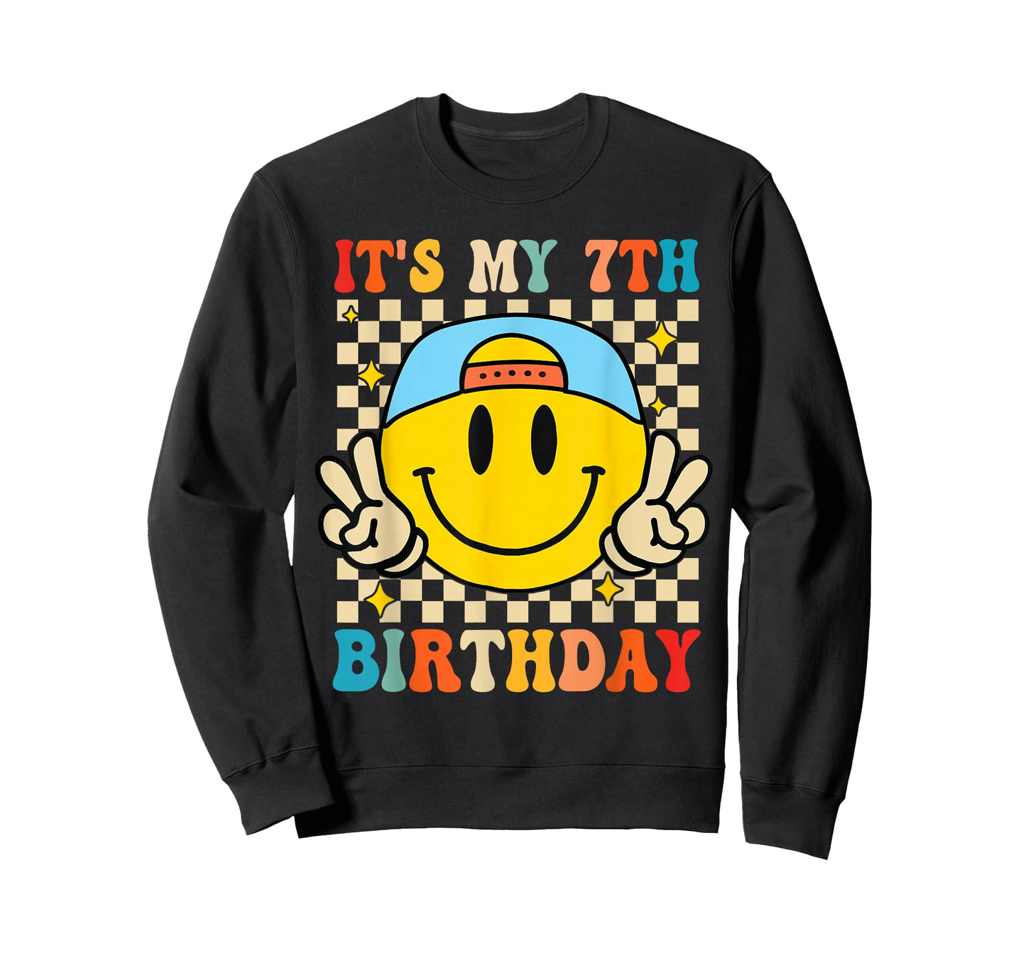 It's My 7th Birthday 7 Years Old Boys Bruh I'm 7 Seven Party T-Shirt