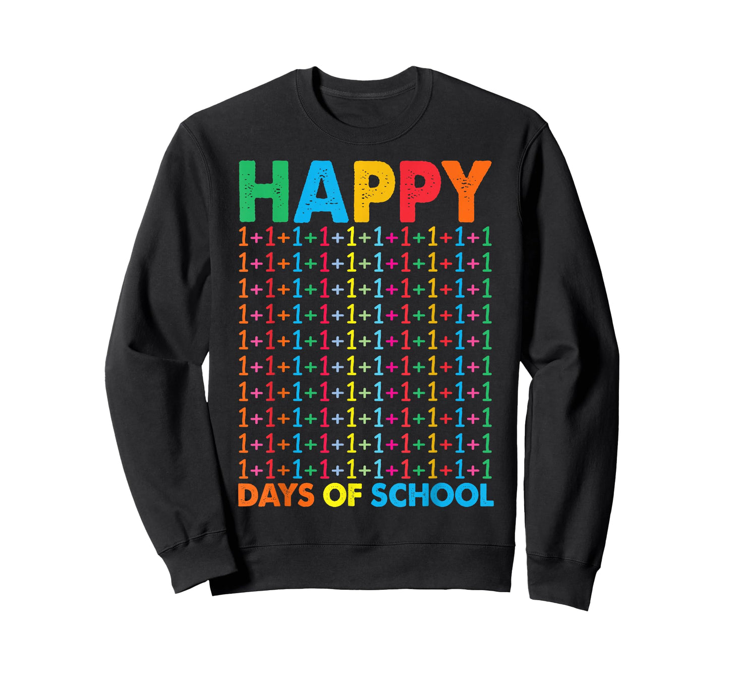 Happy 100 Days of School Math Numbers Kids Teacher T-Shirt