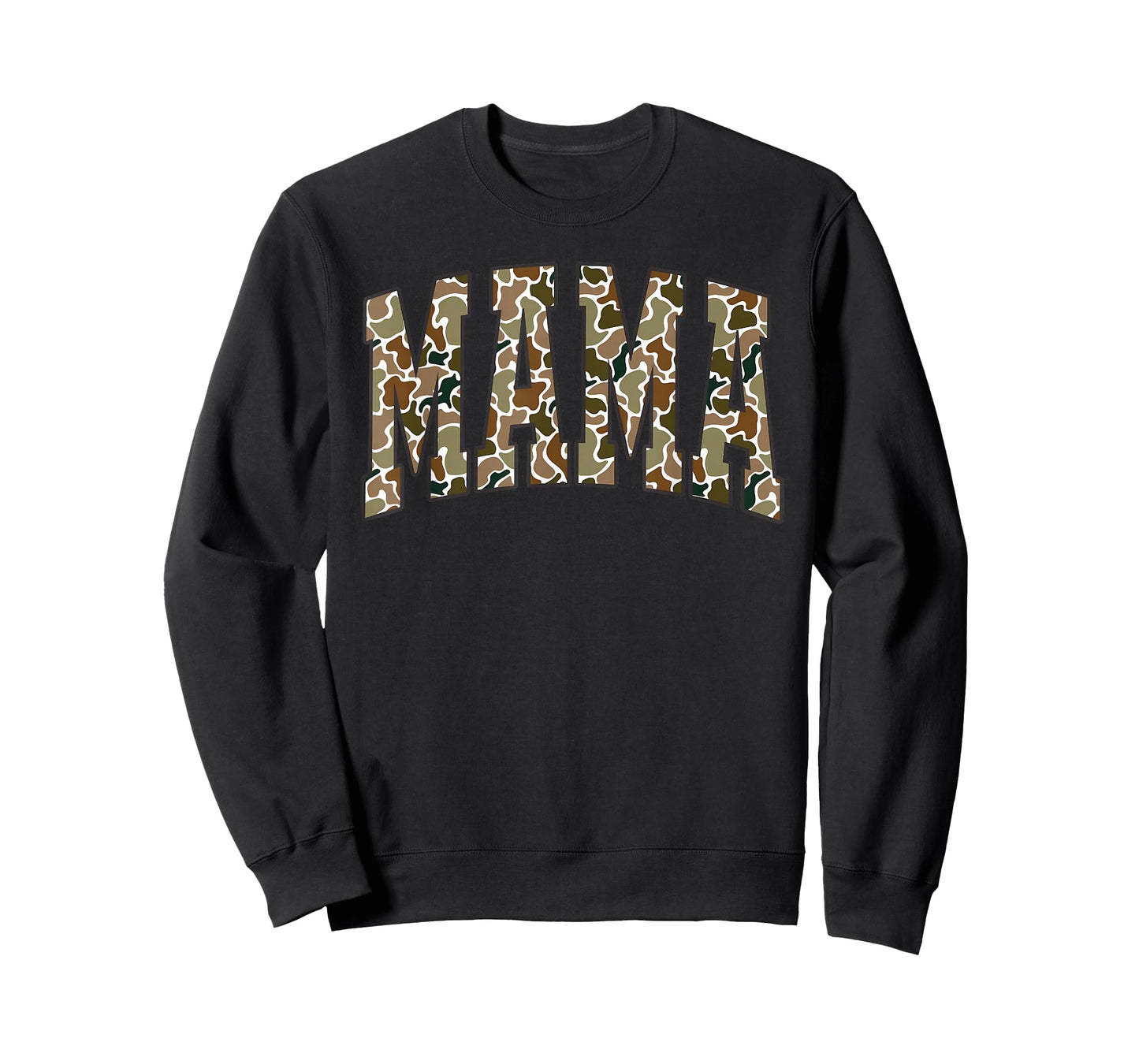 Mama Mommy Happy Mother's Day Mom Life Retro Camouflage T-Shirt