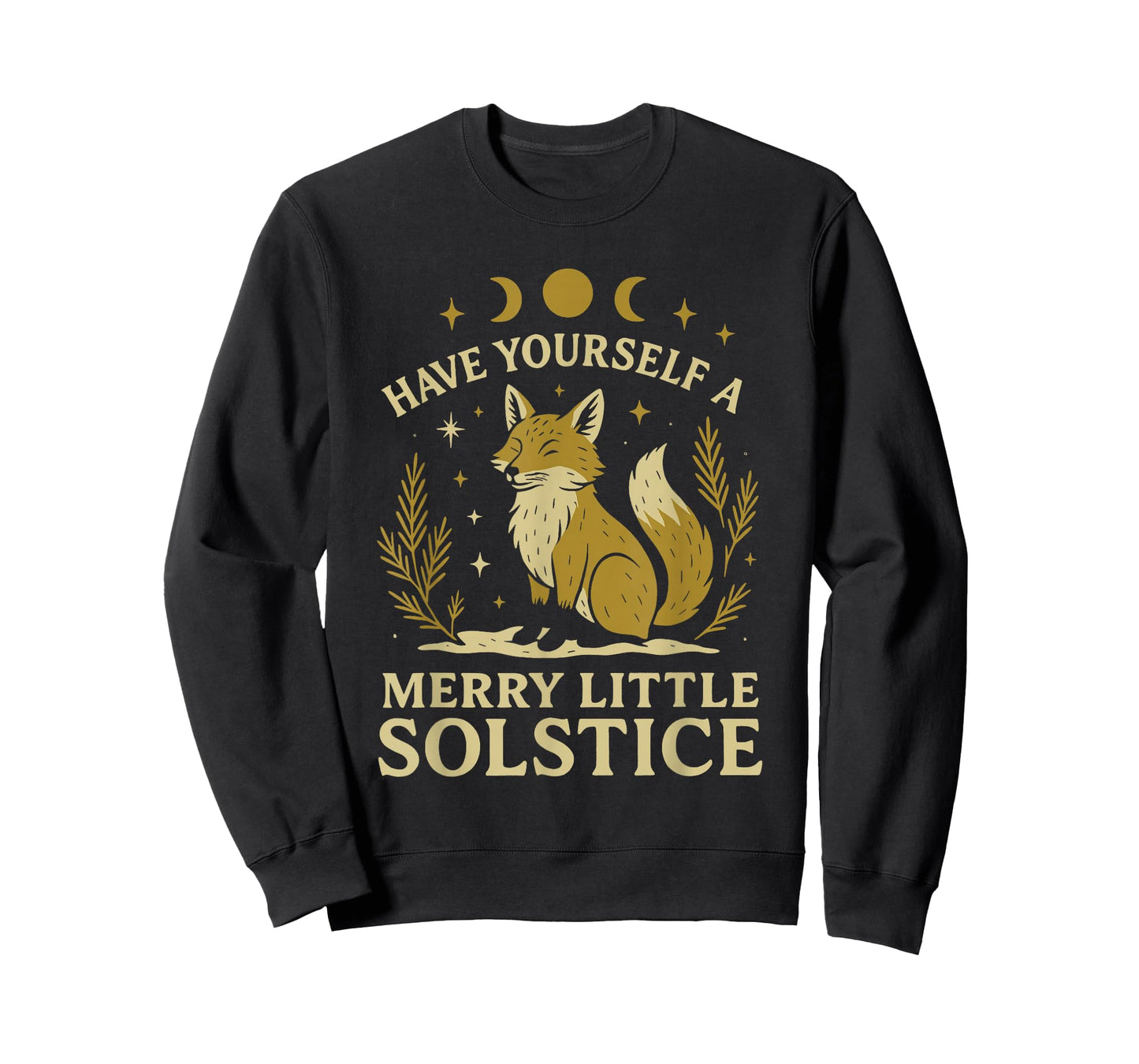 Have Yourself A Merry Little Solstice Fox Mystic T-Shirt