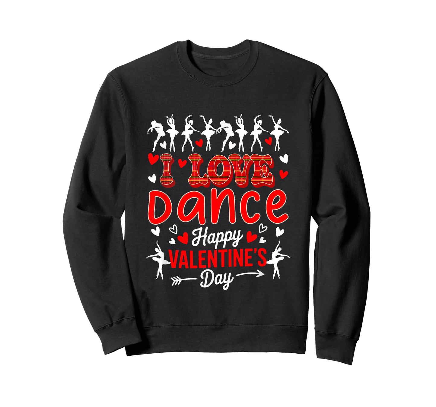Love Dance Happy Valentine's Day Dance Teacher Students T-Shirt