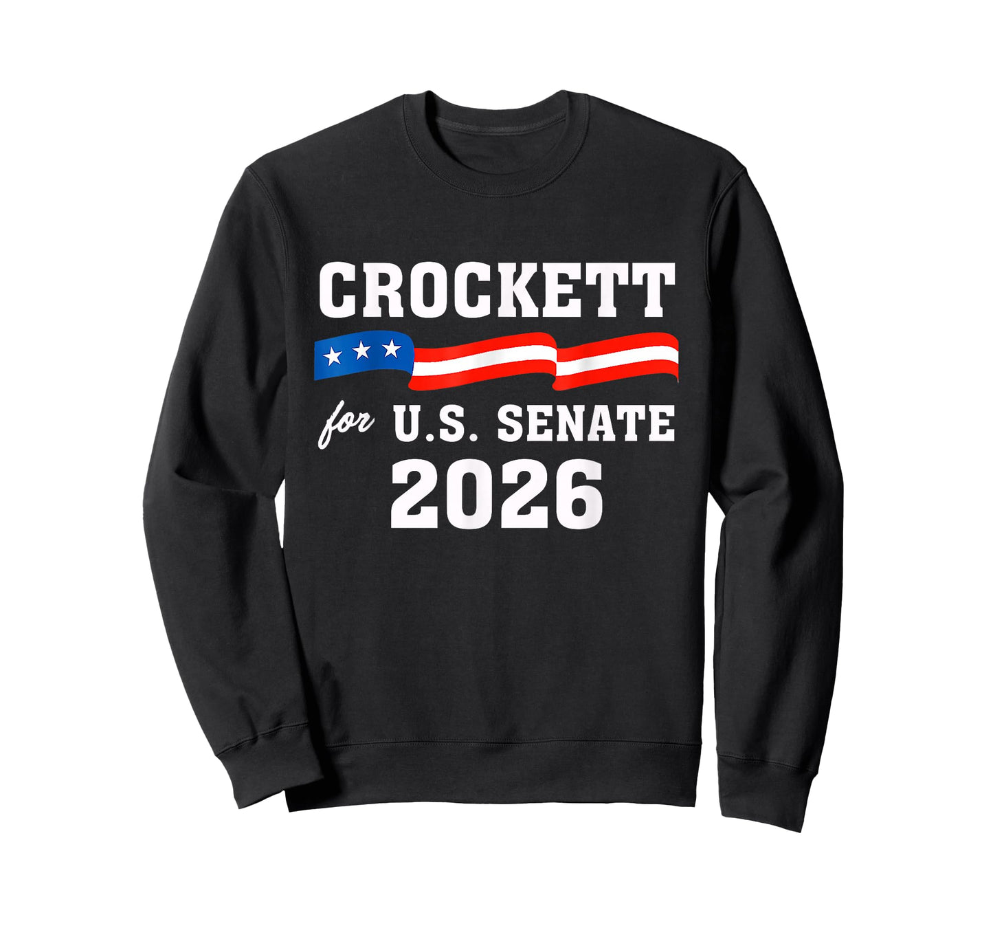 Jasmine Crockett for Texas 2026 Senate US Senator Campaign T-Shirt