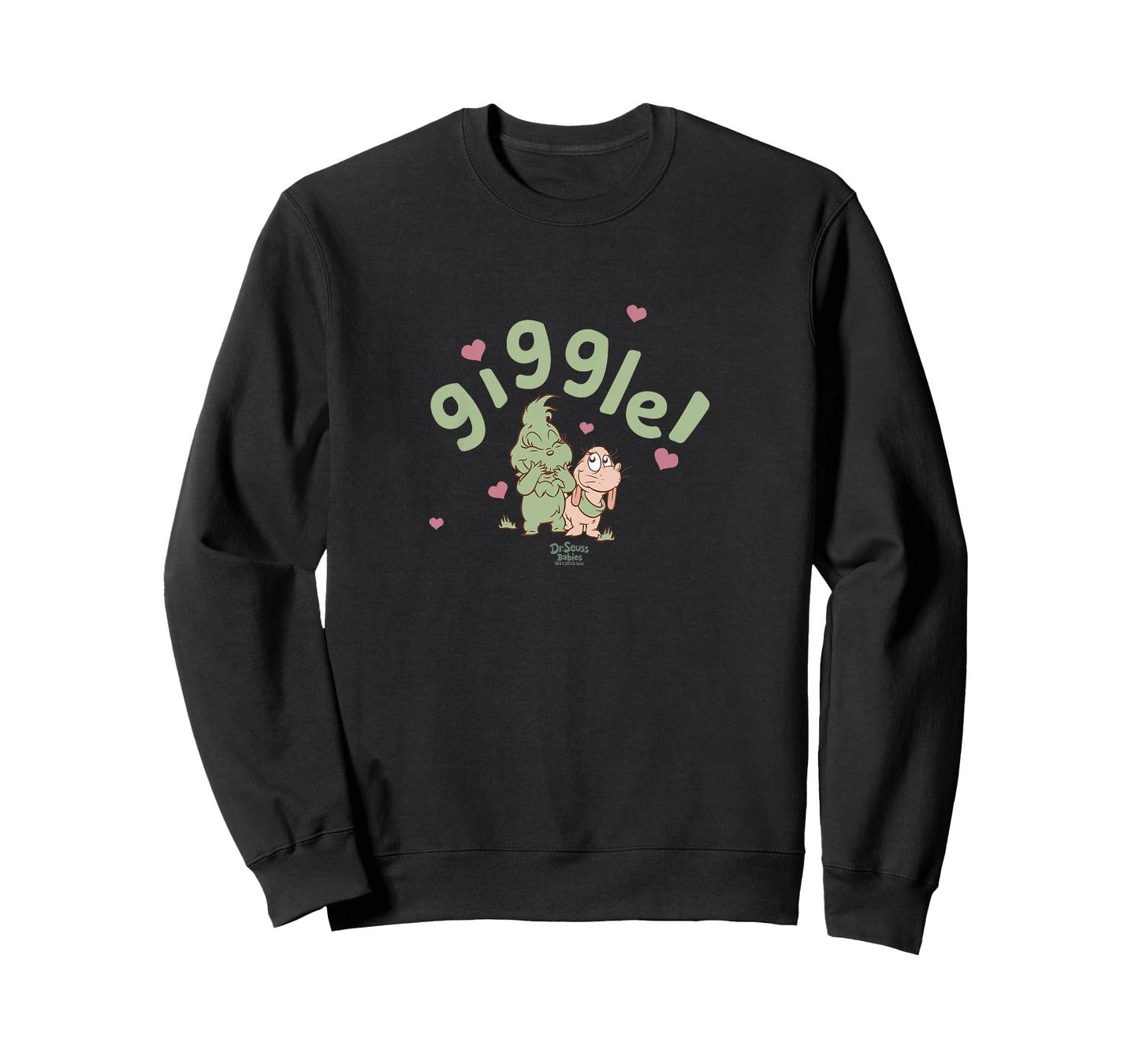 Dr. Seuss Baby Grinch and Max Giggle Officially Licensed T-Shirt