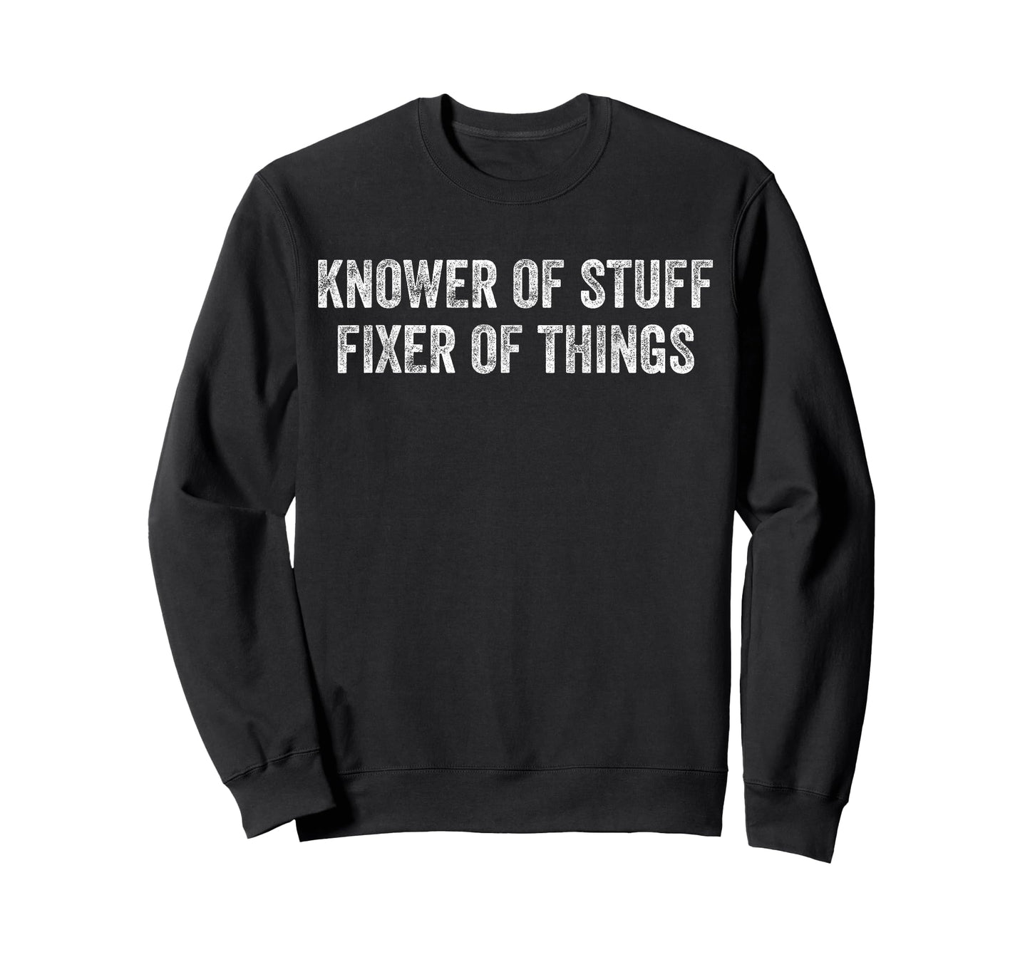 Knower of Stuff Fixer of Things Men Dad Funny Mechanic T-Shirt