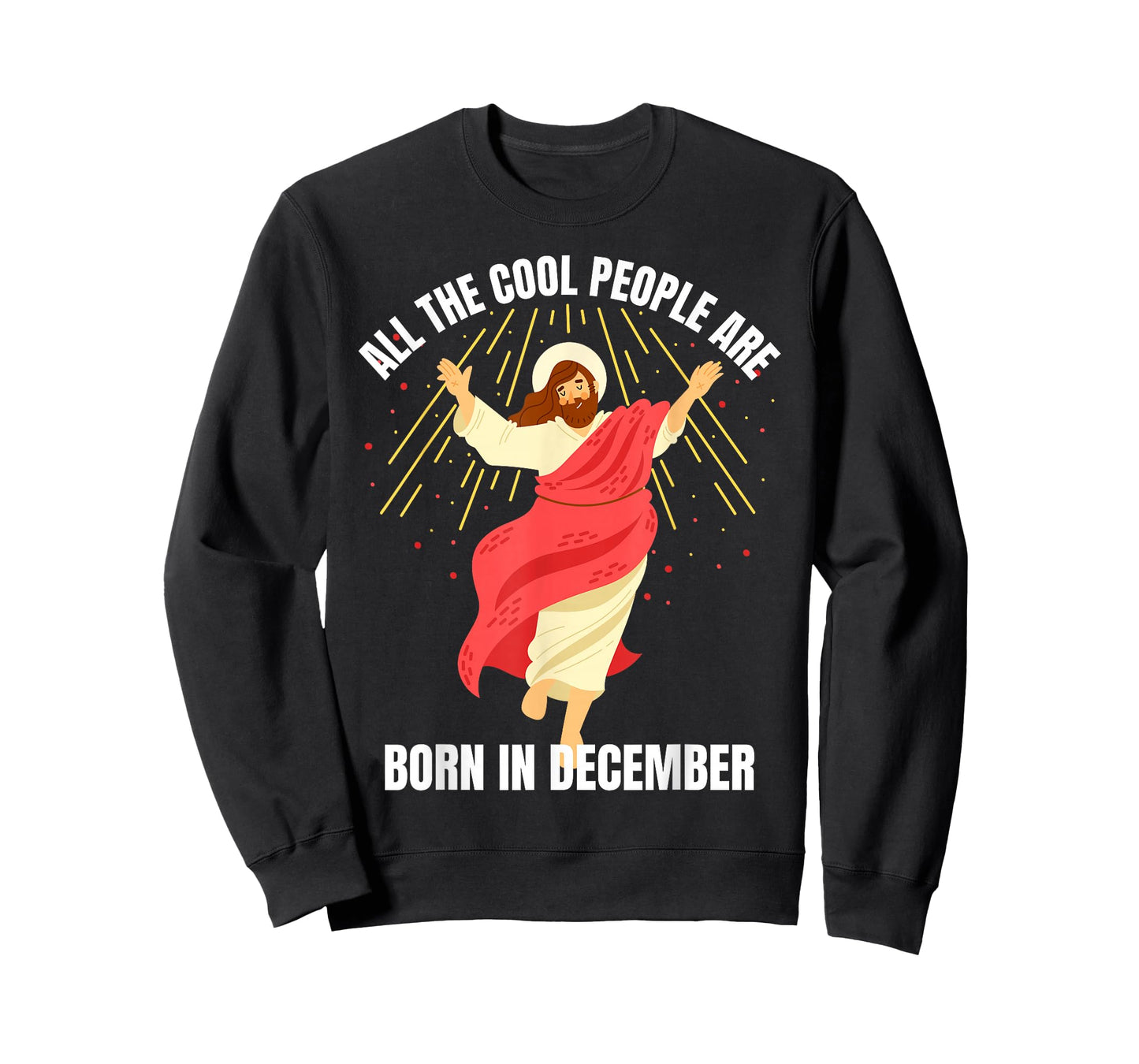 Cool People are Born in December Christian Christmas Bday T-Shirt