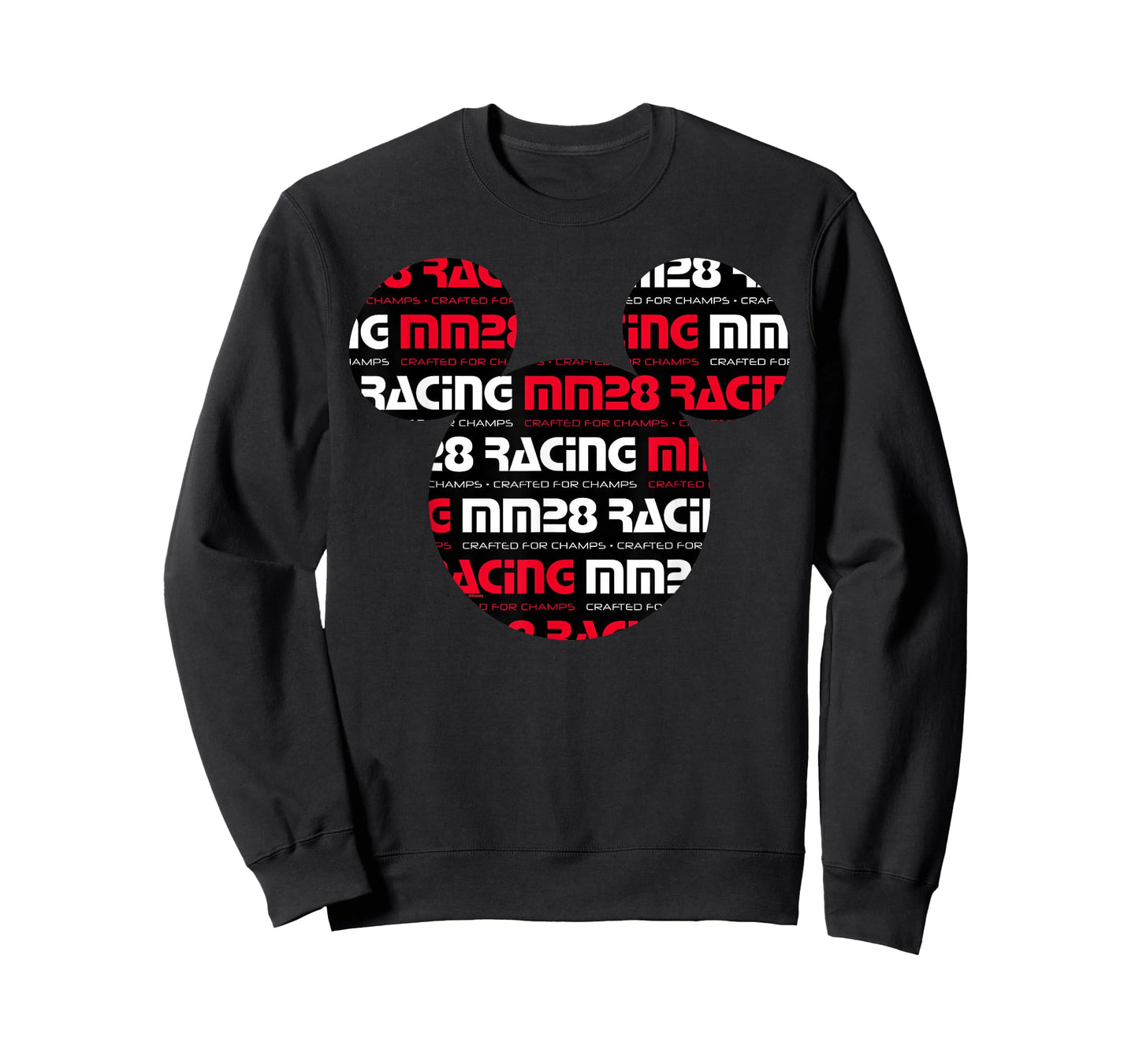 Disney Mickey Mouse Racing Champs MM28 Race Car Team Icon T-Shirt