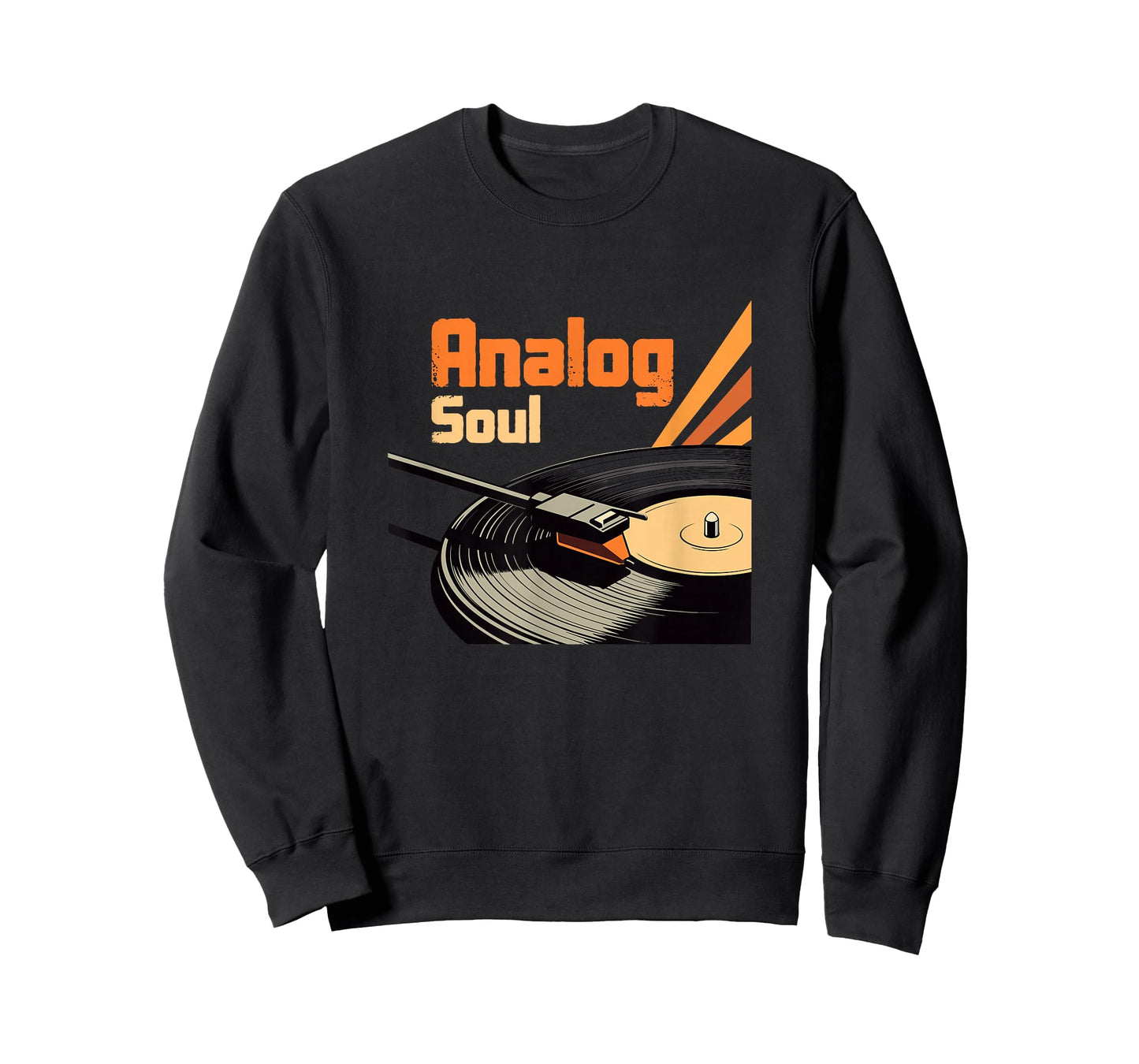 Analog Soul Music Retro Sound Vinyl Record Lover T-Shirt