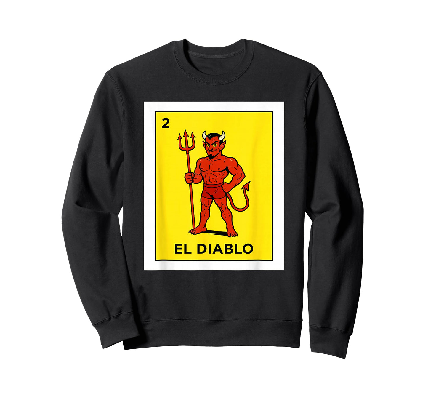 El Diablo Card Mexico Culture Mexican Lottery T-Shirt